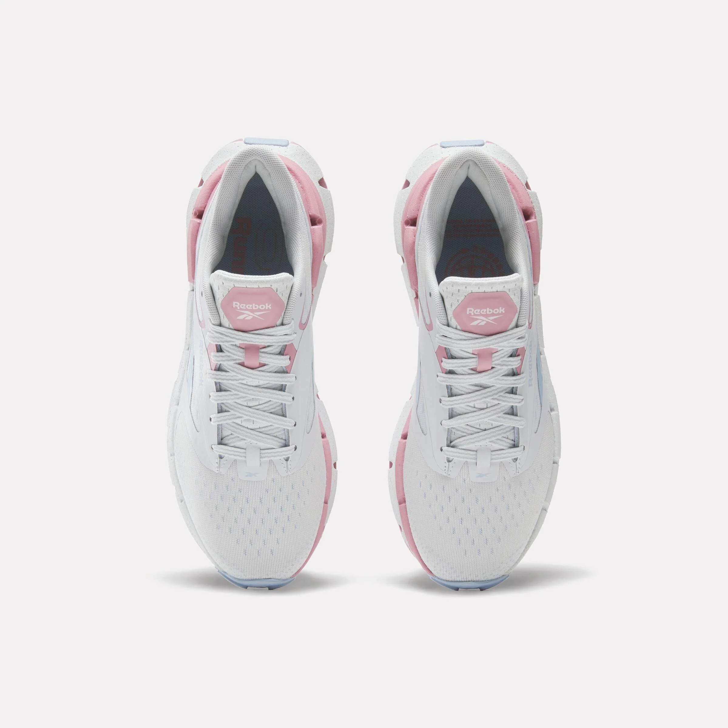 Reebok Footwear Women FloatZig Symmetros Shoes MOON/DUSTY ROSE/Y2K BLUE - Image 5