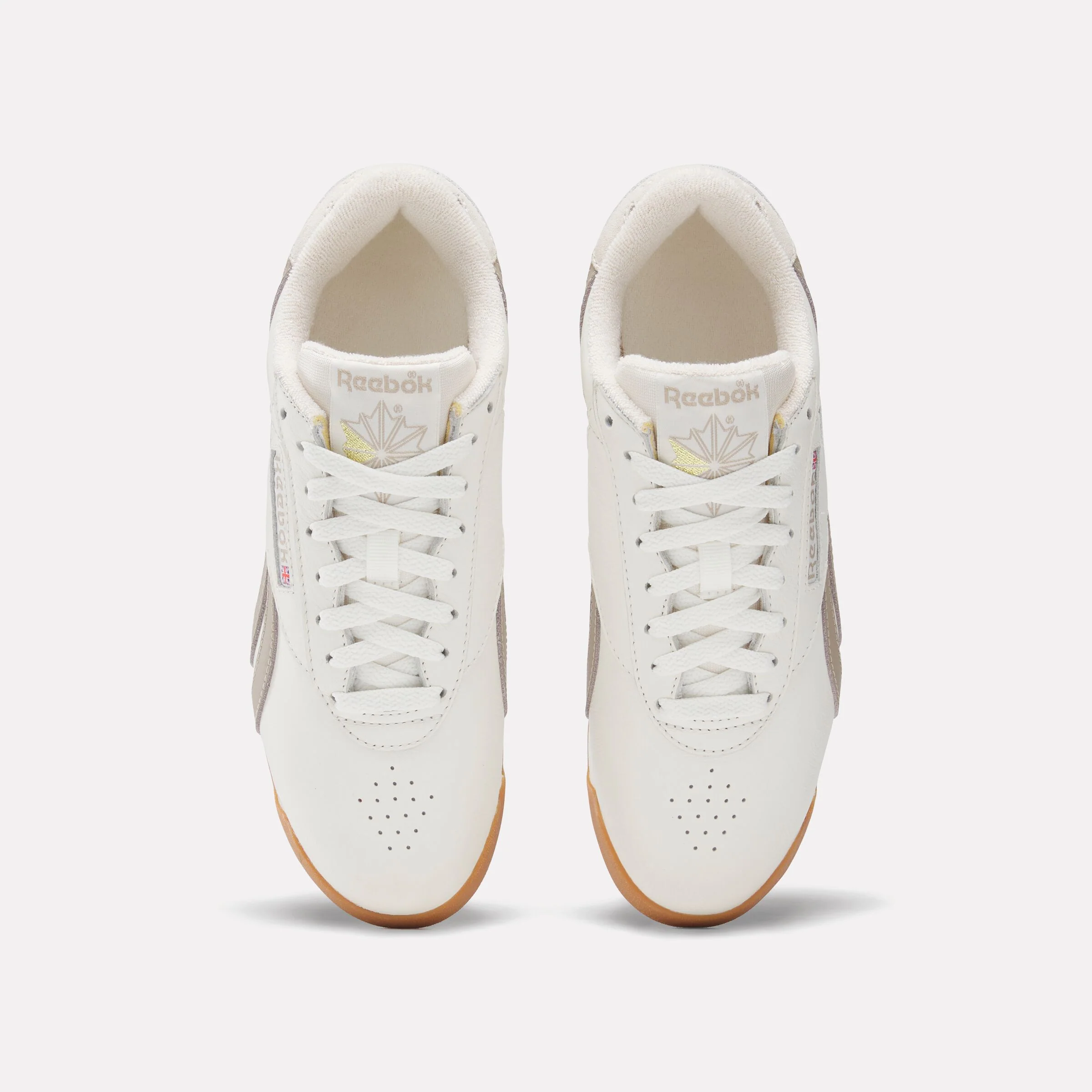 REEBOK FOOTWEAR WOMEN Freestyle Lo Shoes CHALK/GRAINYGREY/GUM - Image 5