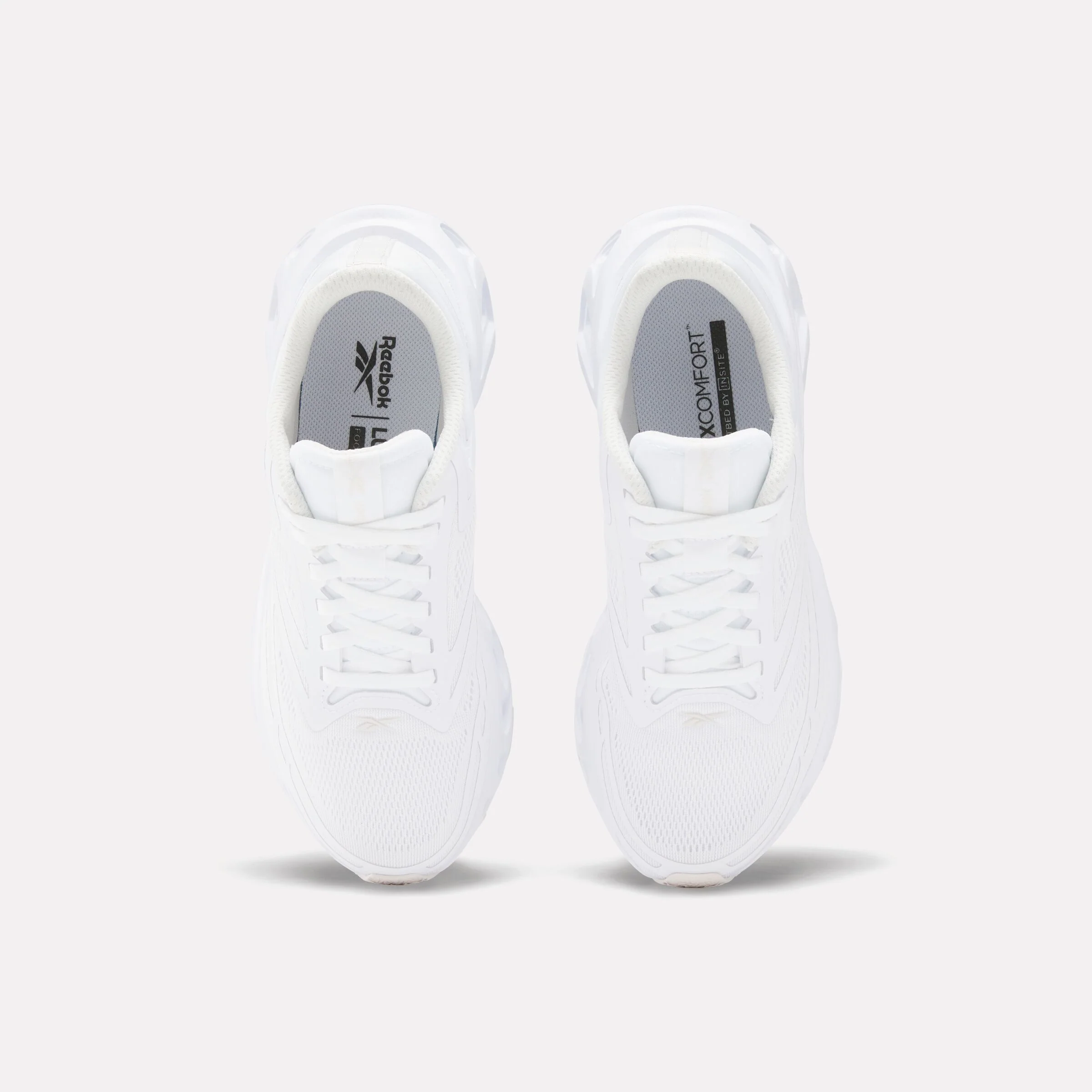 REEBOK FOOTWEAR WOMEN Fuel Flex Run Shoes LUXE GREY/FTWR WHITE/BLACK - Image 5