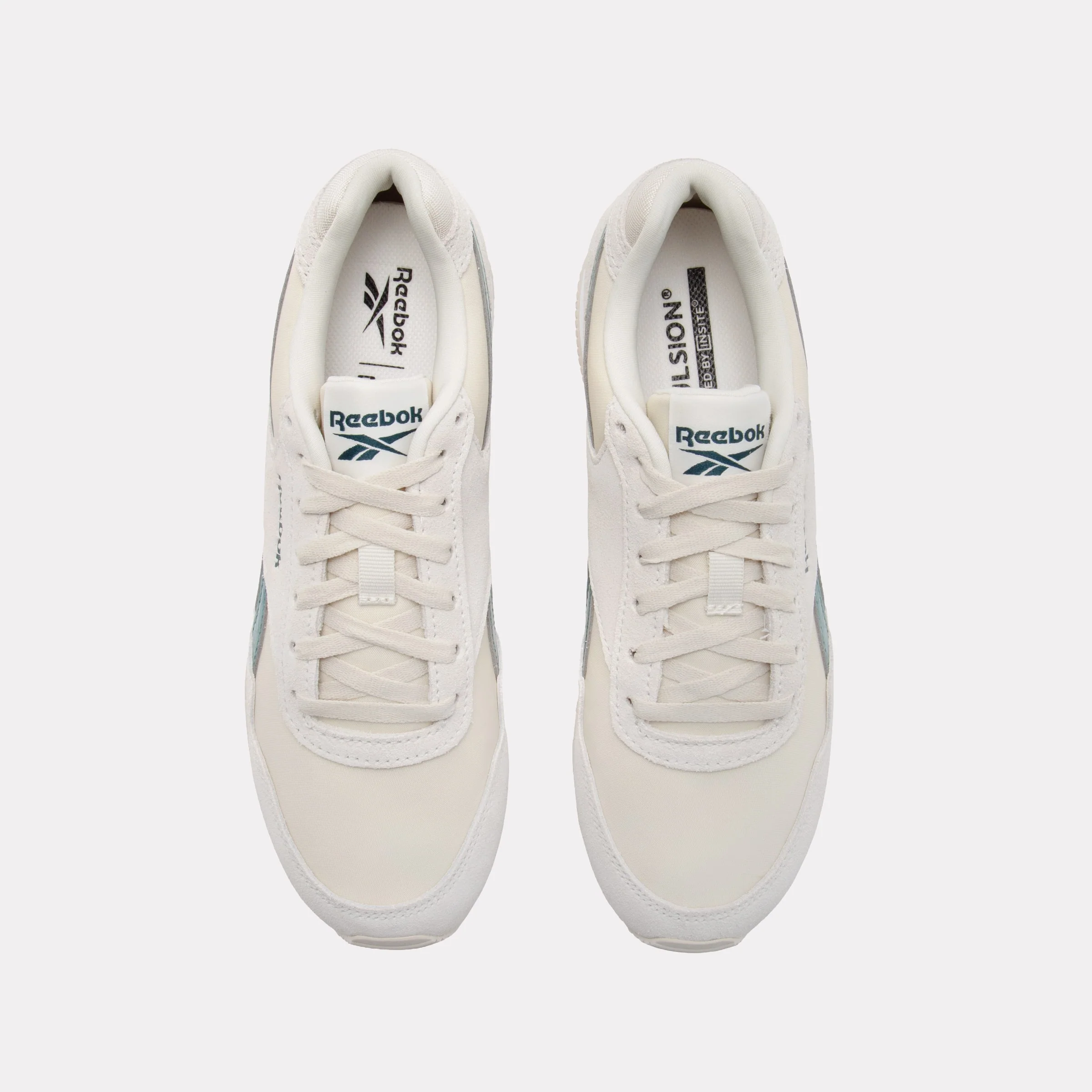 REEBOK FOOTWEAR WOMEN Glide Low Shoes ALABASTER/METALGREEN/FTWRWHITE - Image 5