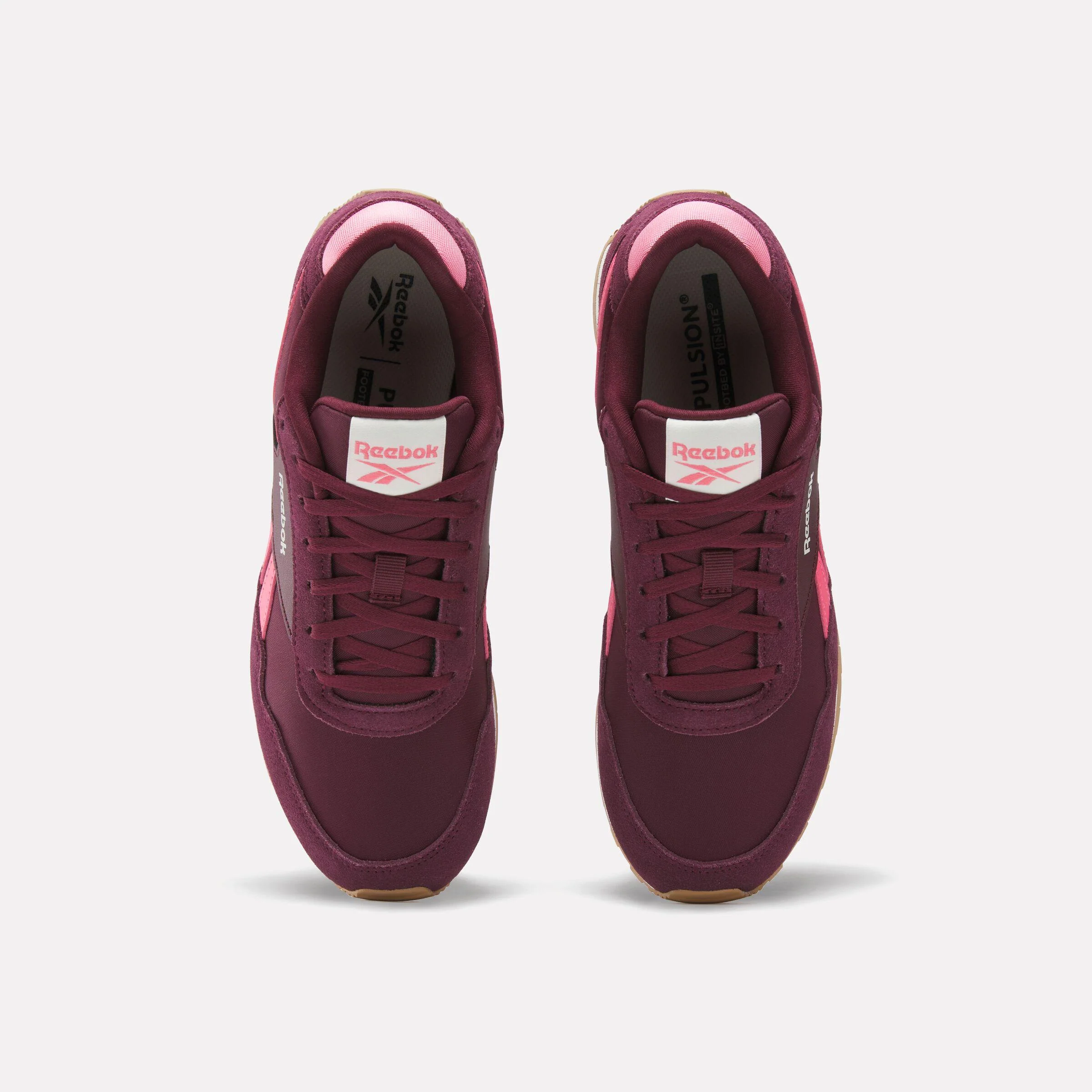 Reebok Footwear Women Glide Low Shoes BLACK CHERRY/PASSION PINK/CHAL - Image 5
