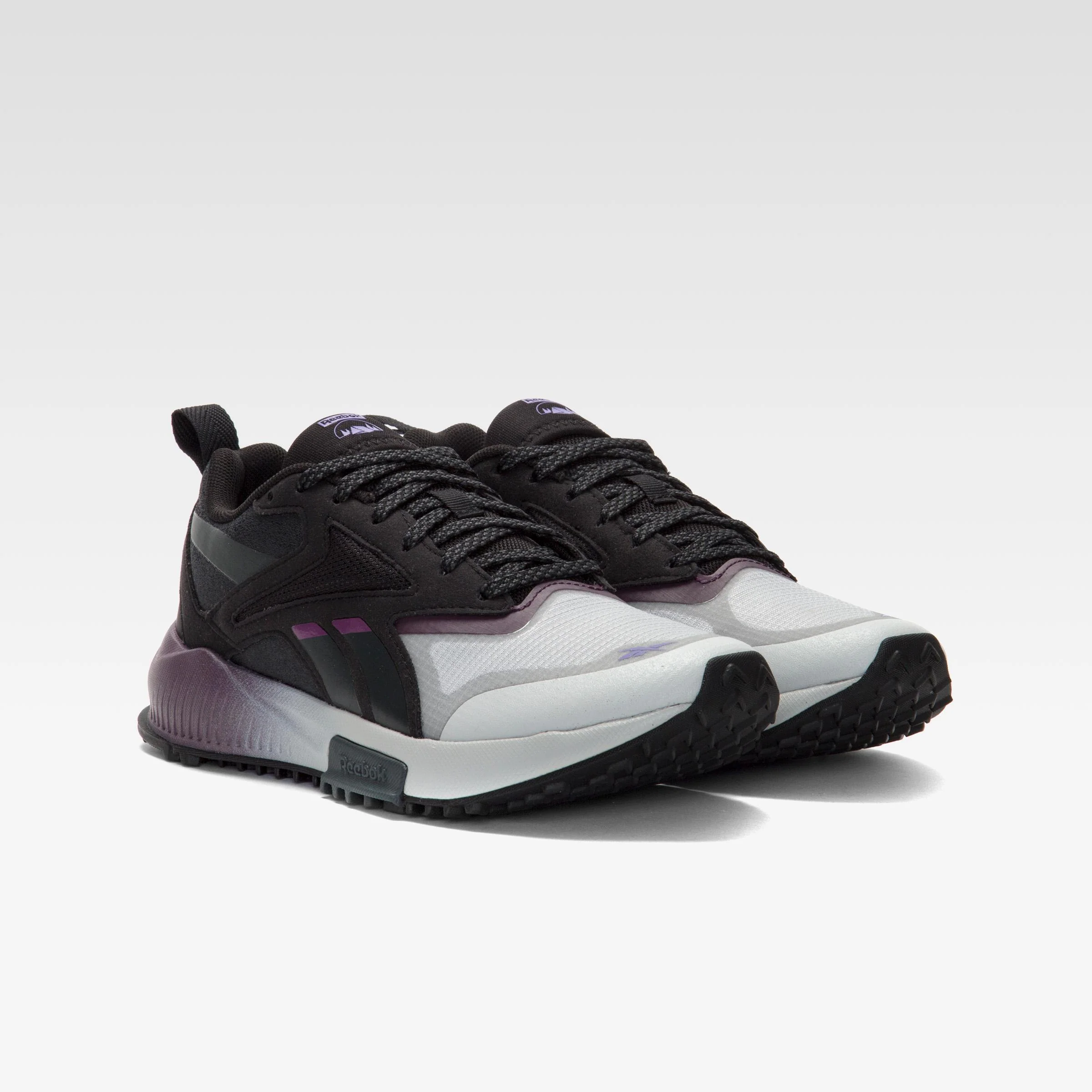 Reebok Footwear Women Lavante Trail 2 Shoes BLACK/MIDNIGHT PLUM/DGTL CORAL - Image 2