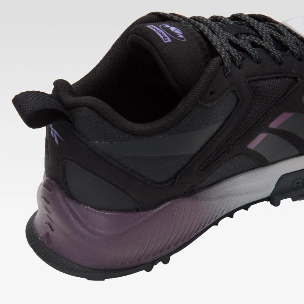 Reebok Footwear Women Lavante Trail 2 Shoes BLACK/MIDNIGHT PLUM/DGTL CORAL - Image 7