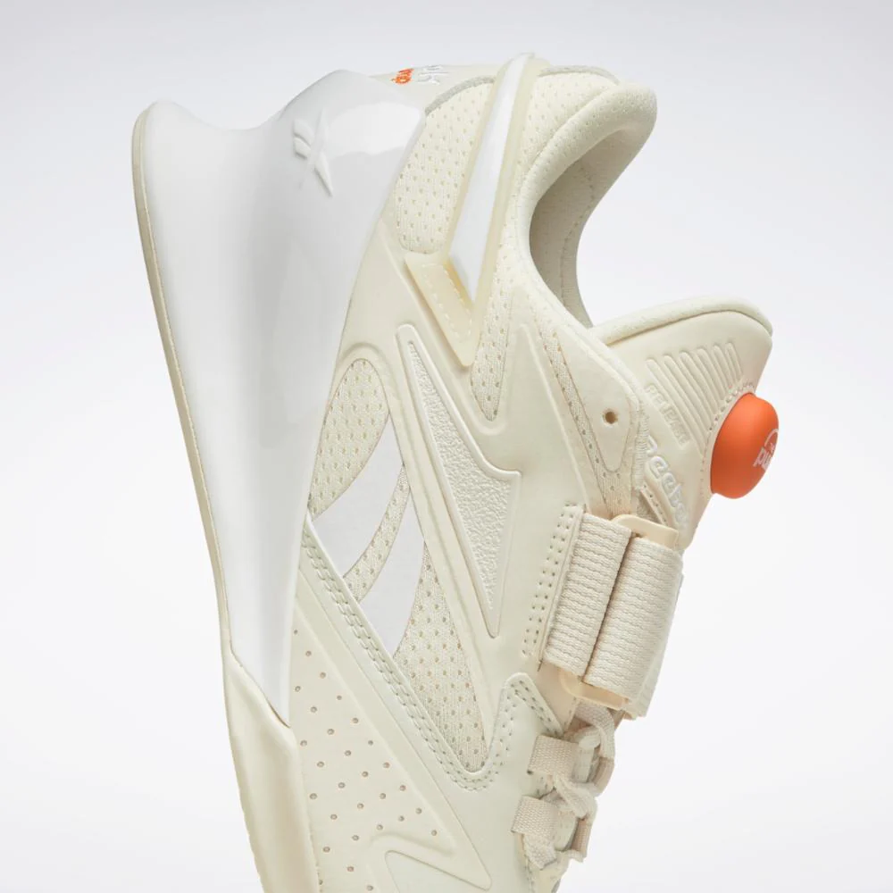 Reebok Footwear Women Legacy Lifter III Shoes CLAWHT/FTWWHT/SMAORA - Image 8