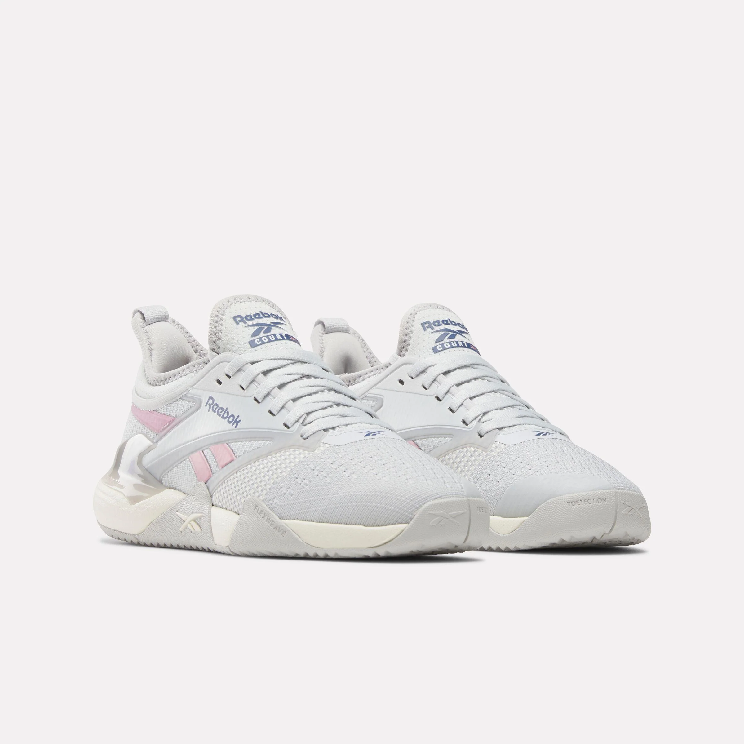 Reebok Footwear Women Nano Court Shoes MOON/VINTAGE CHALK/DUSTY ROSE - Image 2