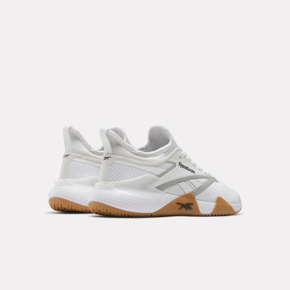 Reebok Footwear Women Nano Court Training Shoes WHITE/BLACK/GREY 1 - Image 4