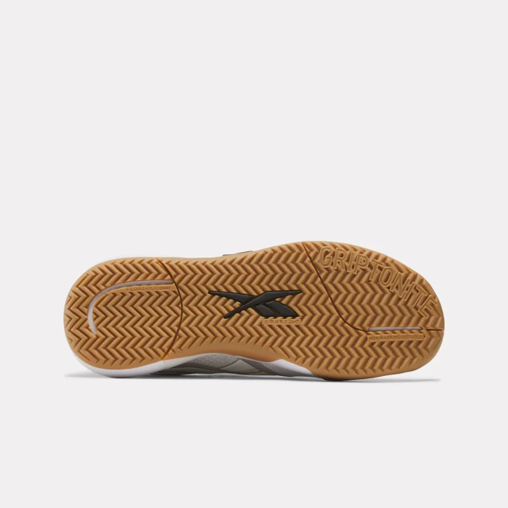 Reebok Footwear Women Nano Court Training Shoes WHITE/BLACK/GREY 1 - Image 5