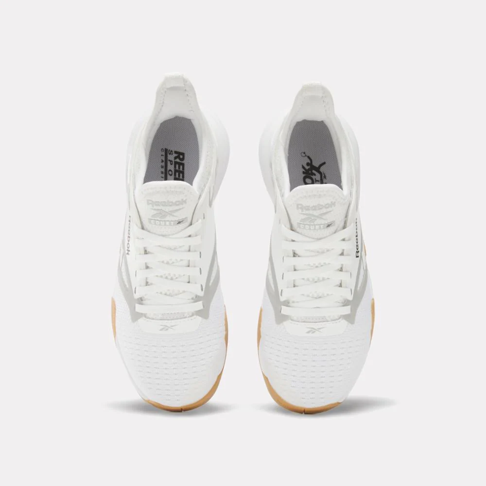 Reebok Footwear Women Nano Court Training Shoes WHITE/BLACK/GREY 1 - Image 6