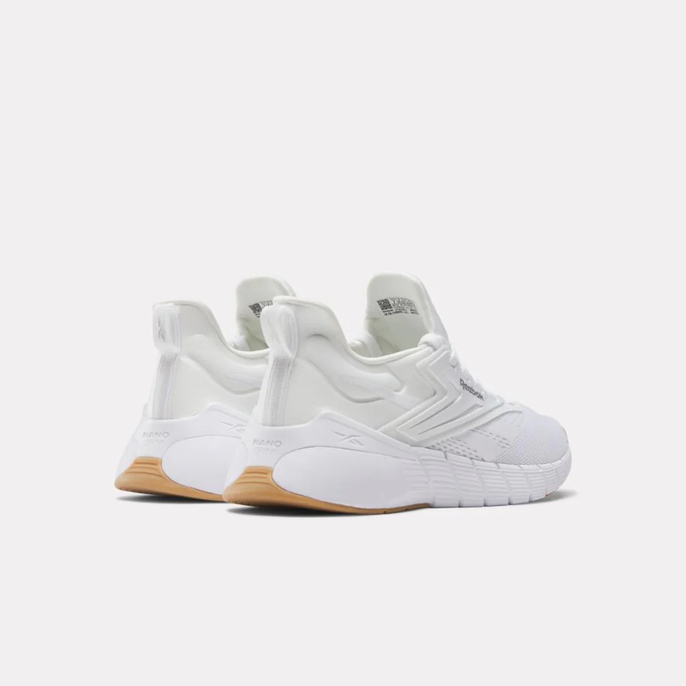 Reebok Footwear Women Nano Gym Shoes WHITE/BARELY GREY/RUBBER GUM01 - Image 3