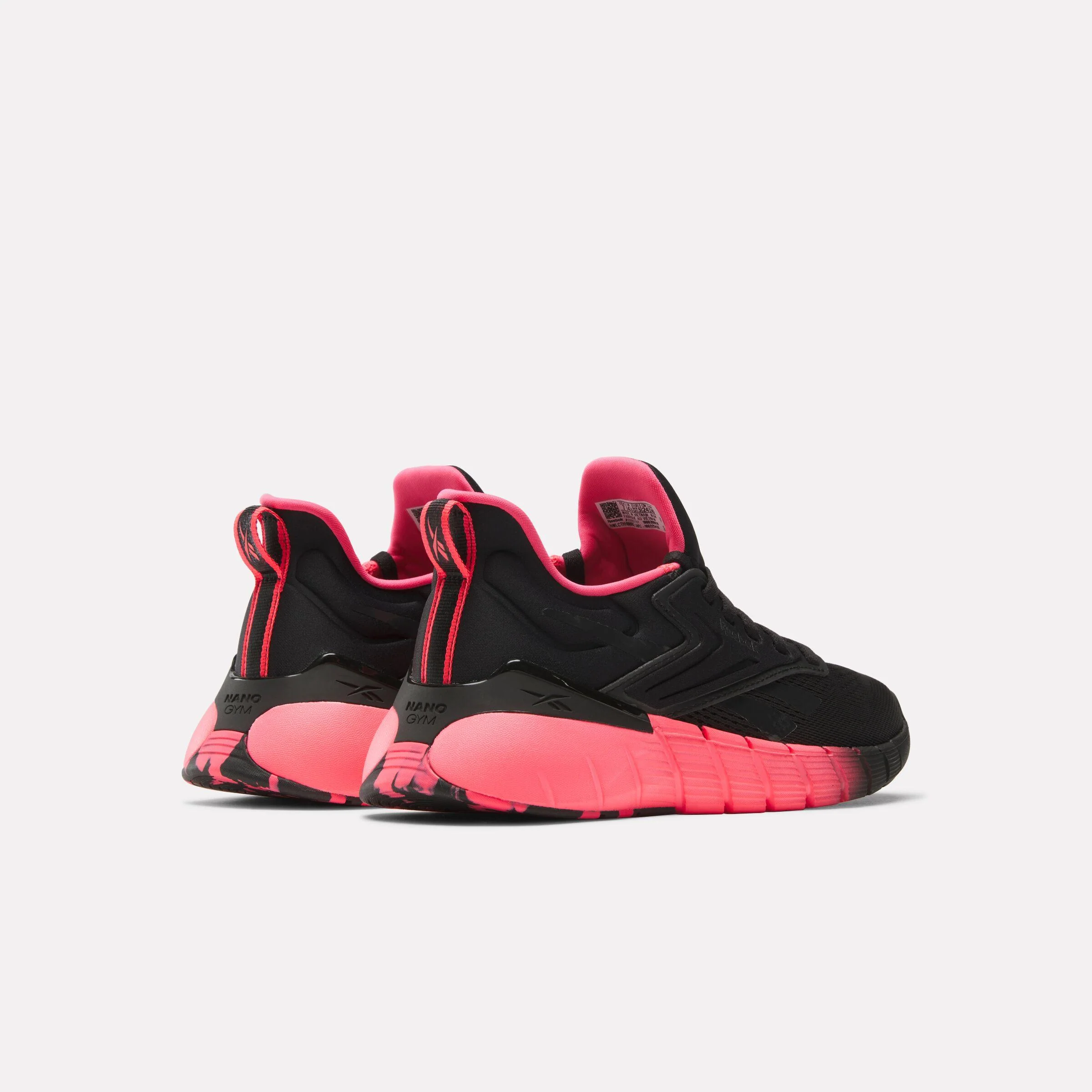 Reebok Footwear Women Nano Gym Training Shoes BLACK/PINK BLAST - Image 3