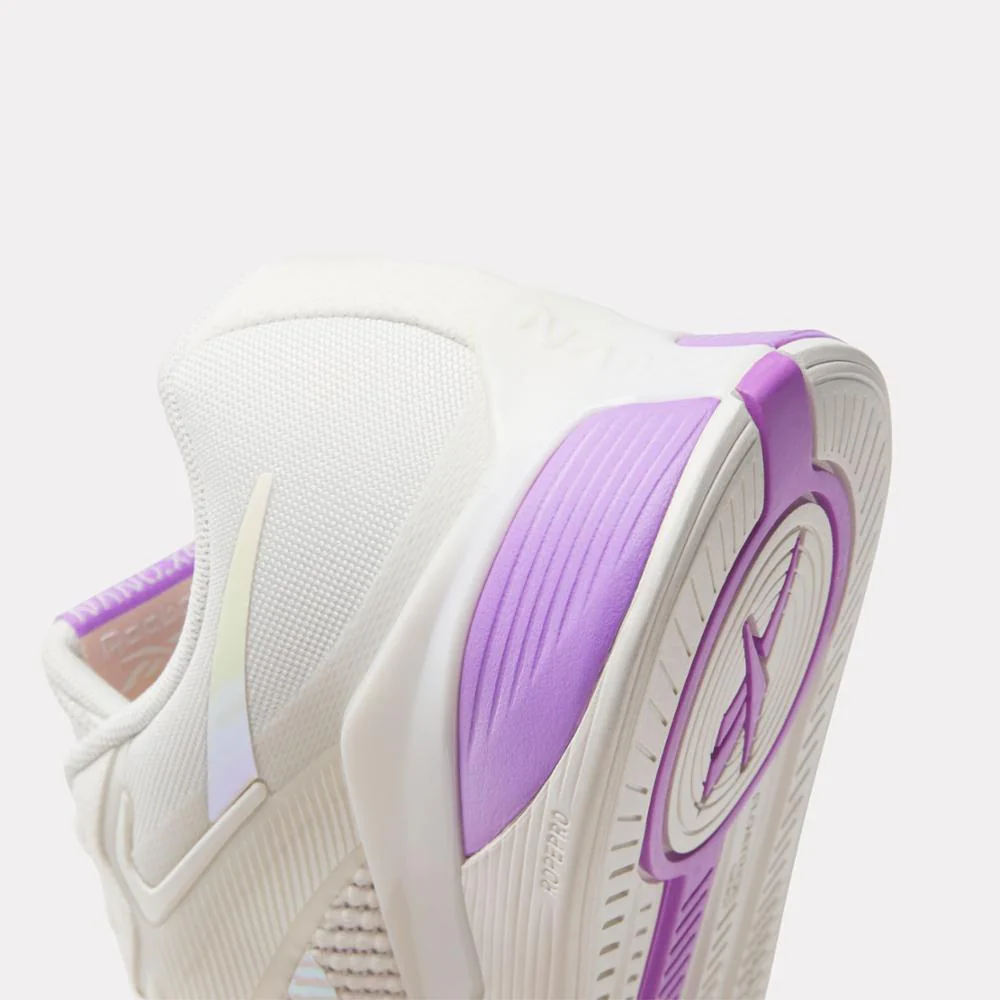 Reebok Footwear Women NANO X4 Training Shoes CHALK/WASHED CLAY/DGTL PURPLE - Image 6