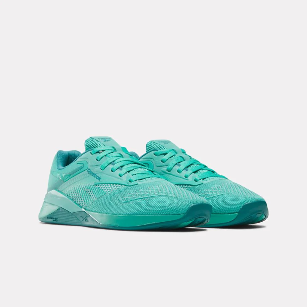 Reebok Footwear Women NANO X4 Training Shoes UNLEASHED GREEN/TEAM TEAL - Image 2