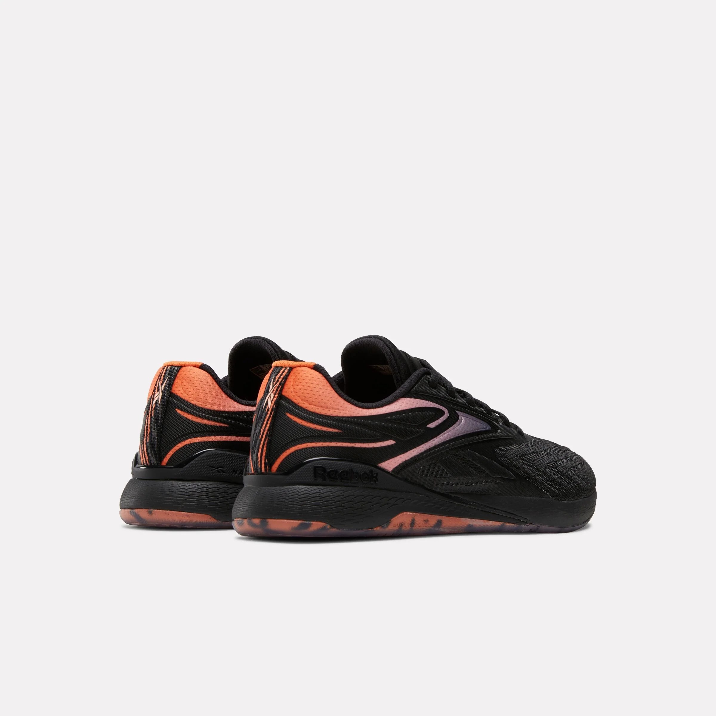 REEBOK FOOTWEAR WOMEN Nano X5 Edge Training Shoes BLACK/ARENA ORANGE/FUTURE PEAC - Image 3