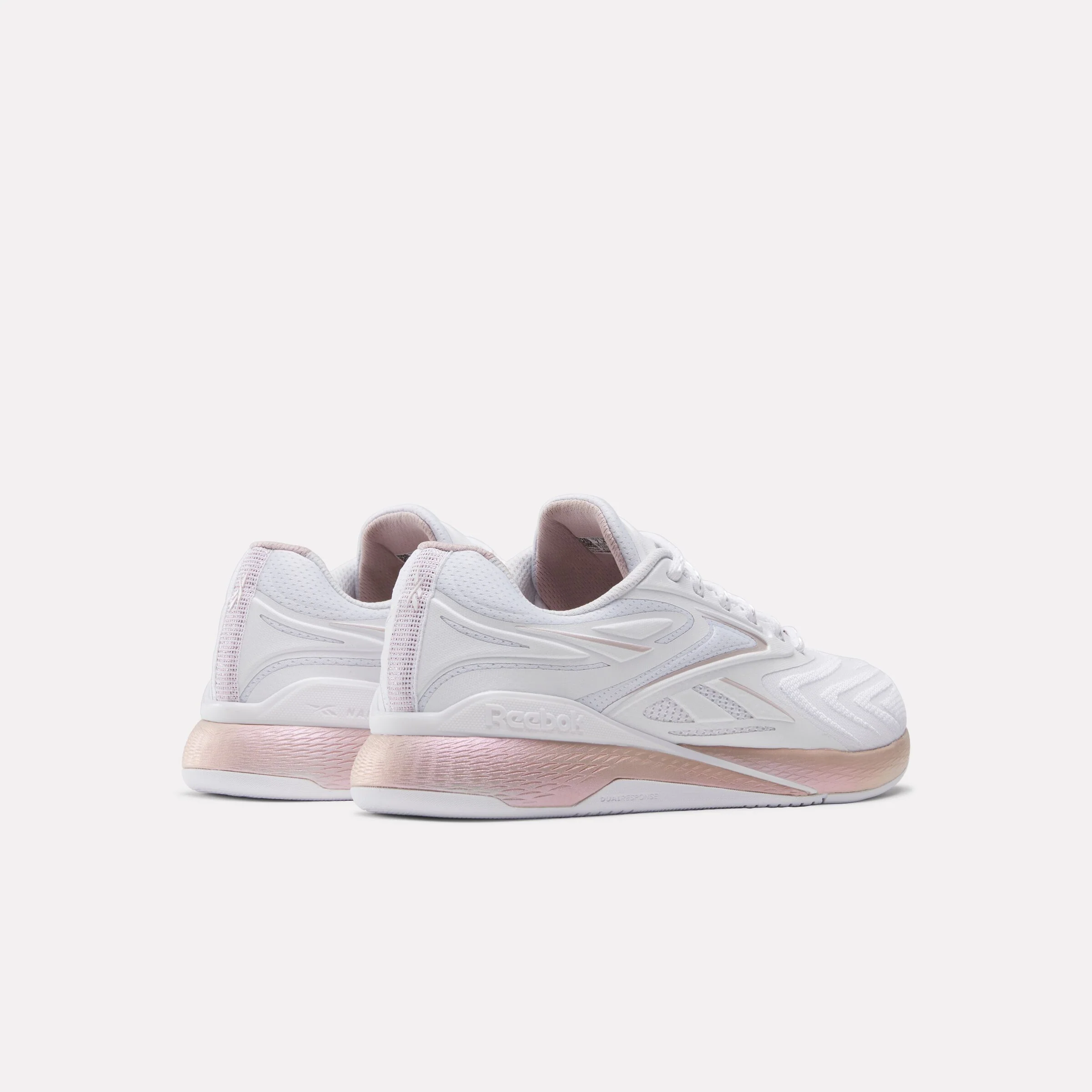REEBOK FOOTWEAR WOMEN Nano X5 Edge Training Shoes WHITE/MUTED MAUVE - Image 3