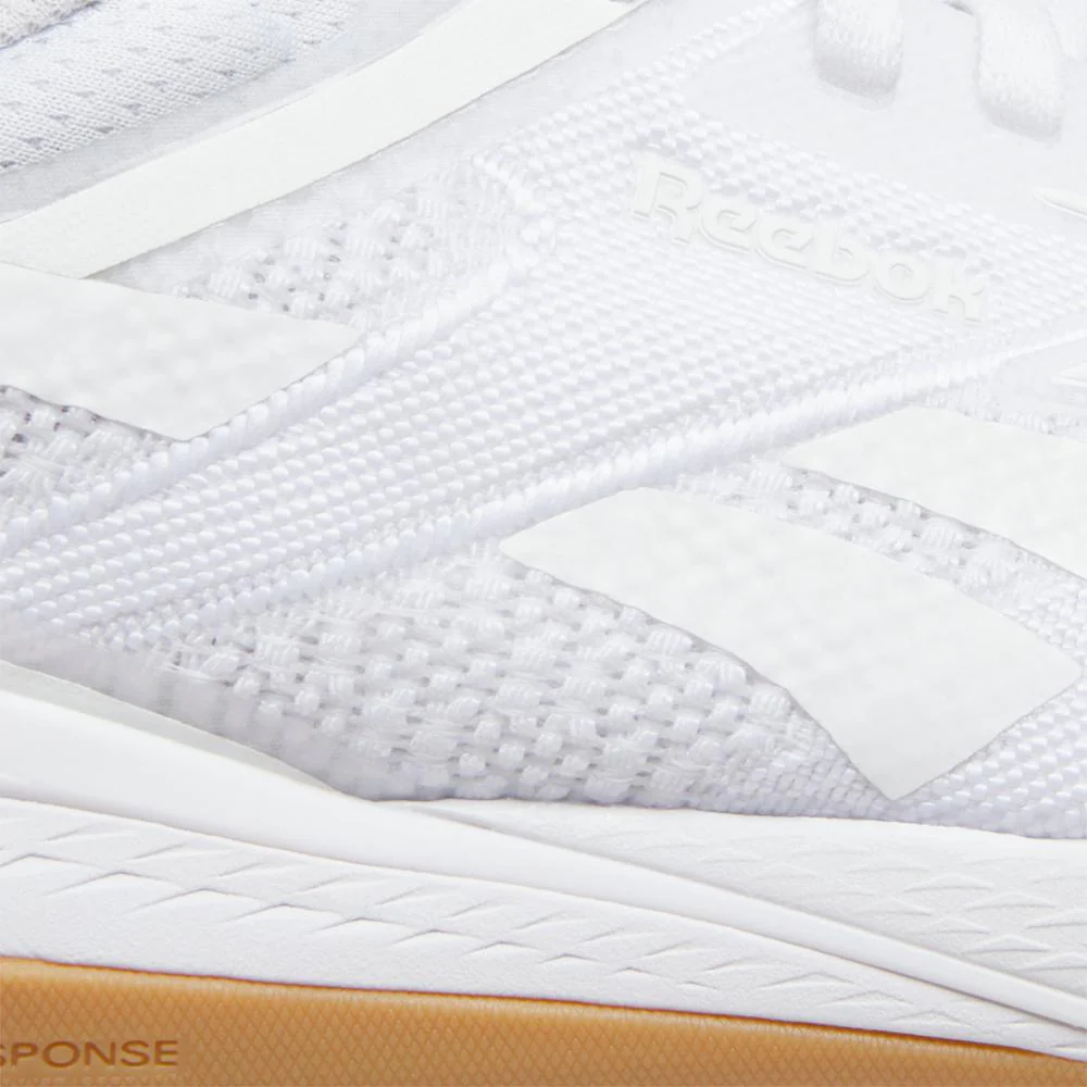 Reebok Footwear Women Nano X5 Training Shoes FTW WHITE/BARELY GREY/RB GUM - Image 7
