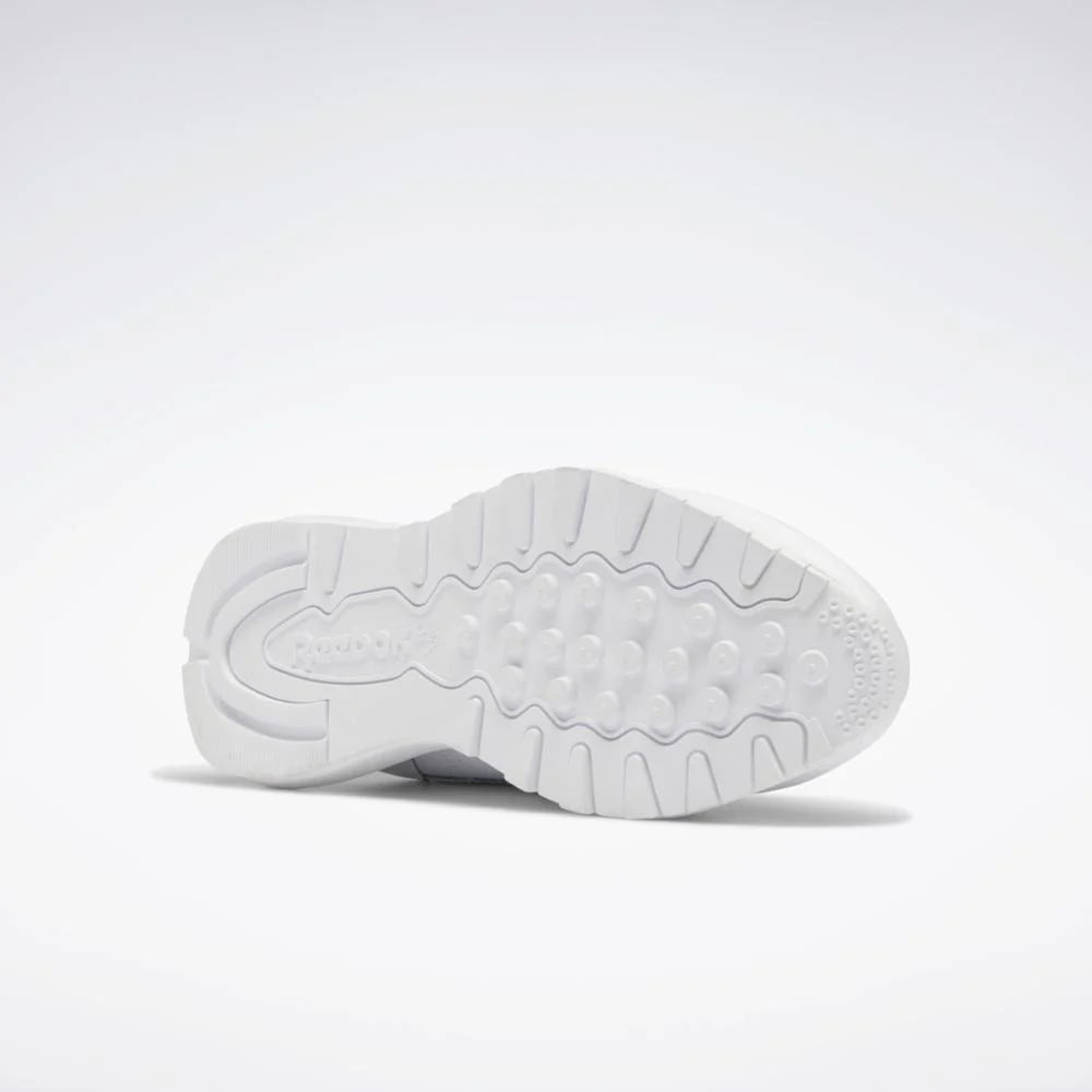Reebok Footwear Women Nao Serati Classic Leather SP Women's Shoes FTWWHT/PREPUR/CBLACK - Image 5