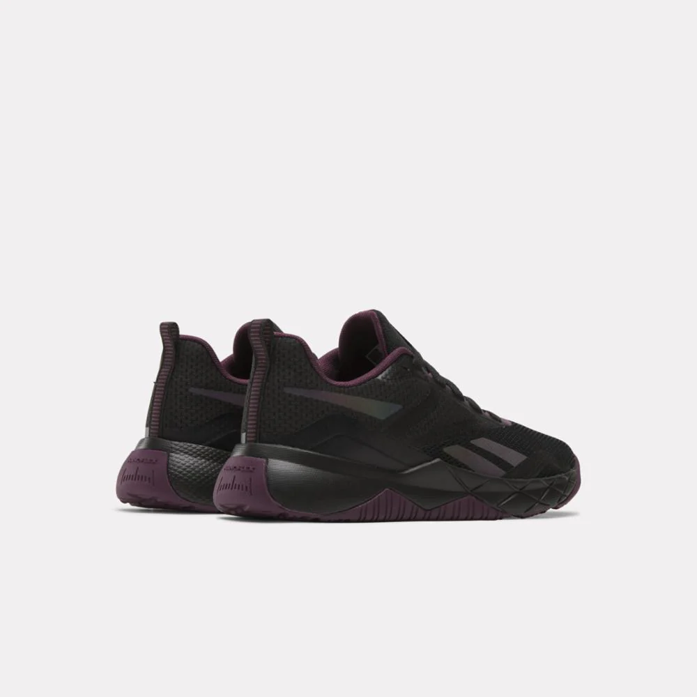 Reebok Footwear Women NFX Training Shoes BLACK/MIDNIGHT PLUM/FOOTWEAR W - Image 3
