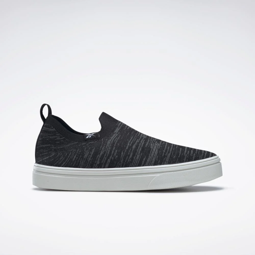 Reebok Footwear Women Onlux Slip-On Shoes CBLACK/PUGRY6/FTWWHT
