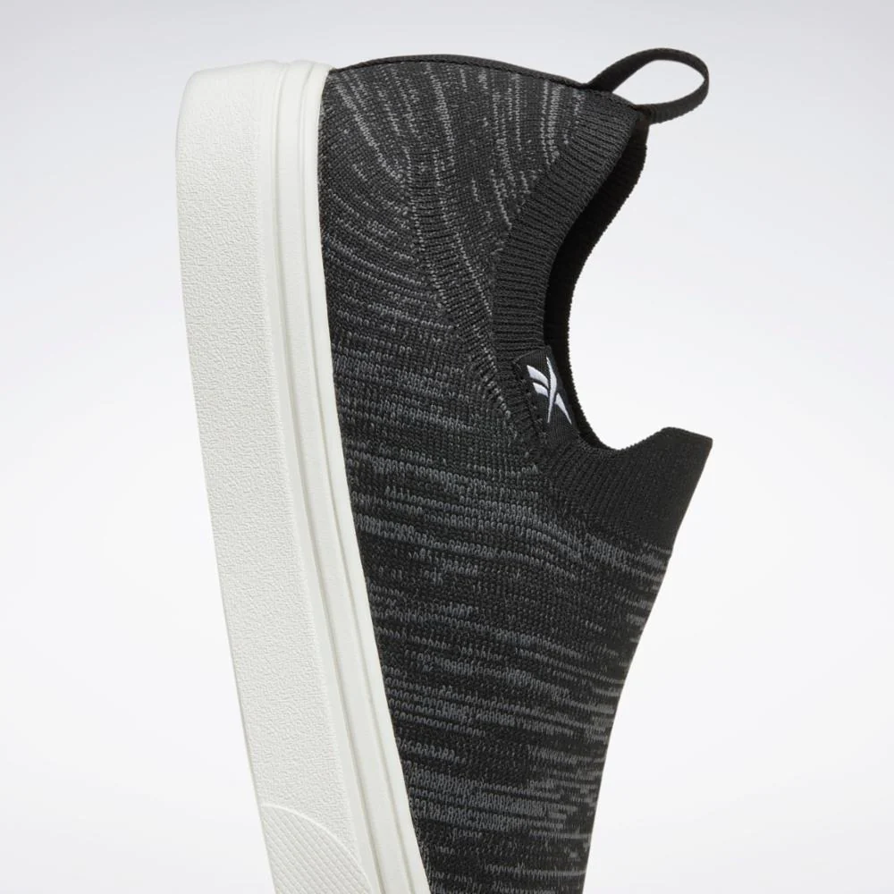 Reebok Footwear Women Onlux Slip-On Shoes CBLACK/PUGRY6/FTWWHT - Image 7