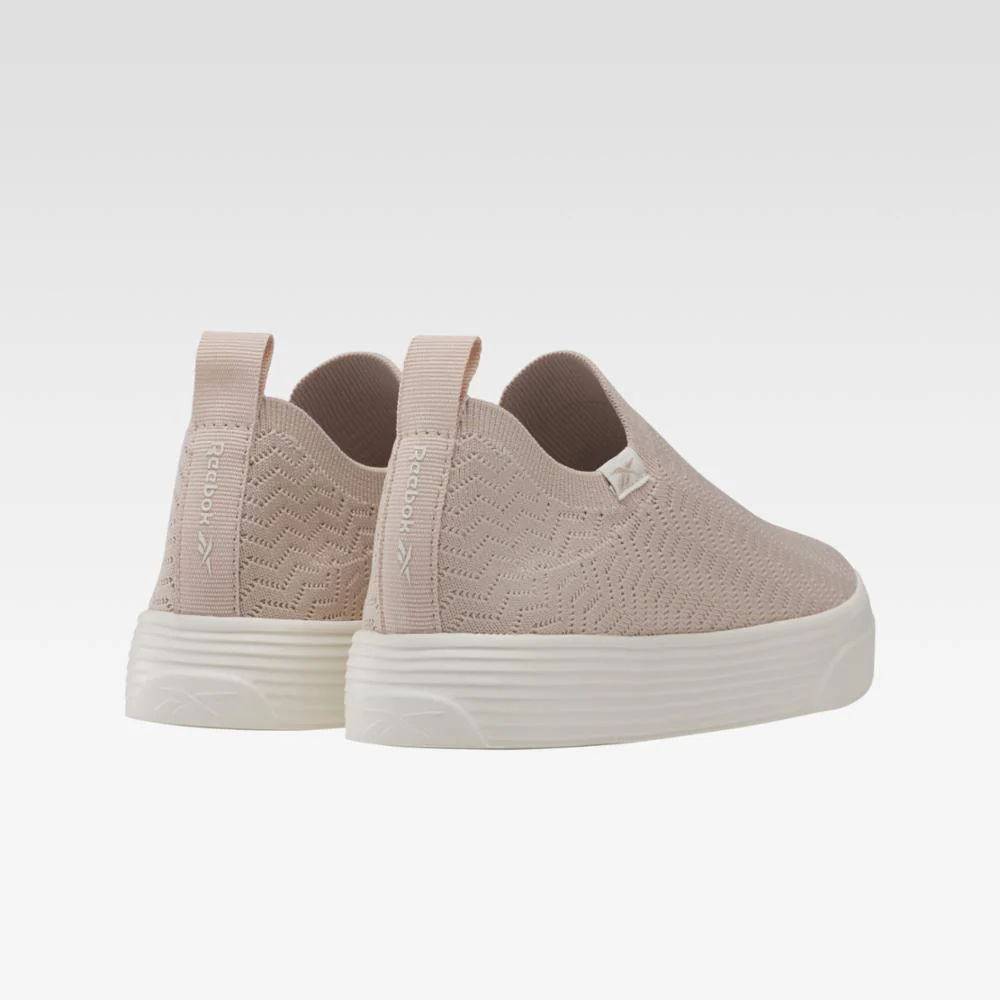 Reebok Footwear Women OnLux Slip-On Women's Walking Shoes PINSTU/PINSTU/CHALK - Image 3