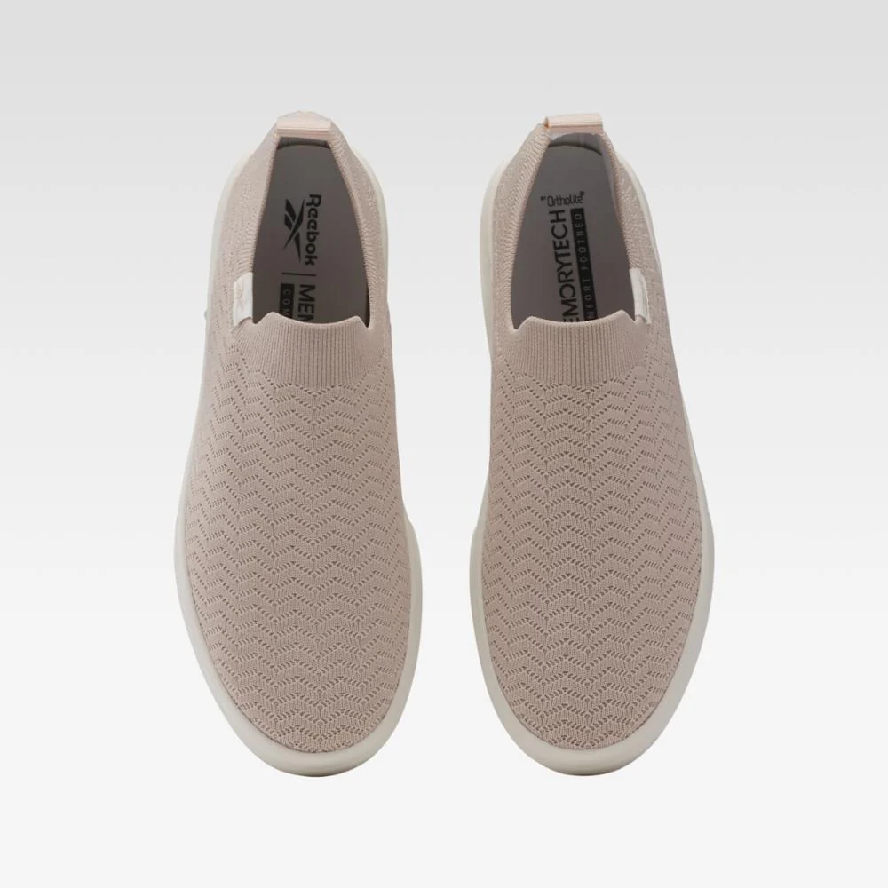 Reebok Footwear Women OnLux Slip-On Women's Walking Shoes PINSTU/PINSTU/CHALK - Image 5