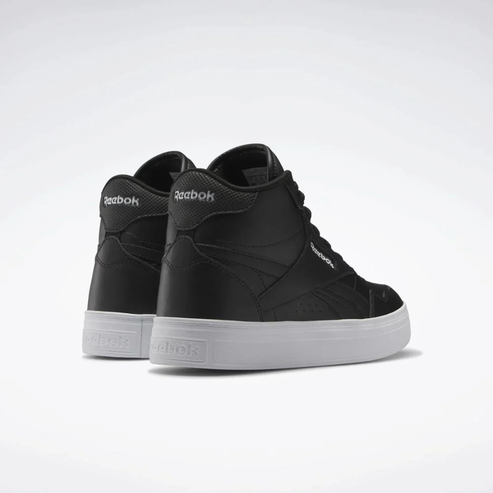 Reebok Footwear Women Reebok Court Advance Bold High Shoes CORE BLK/FTWR WHT/CORE BLK - Image 3