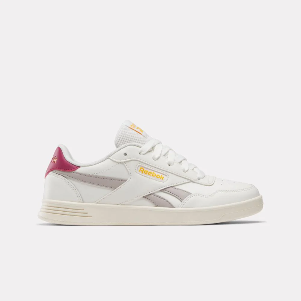 Reebok Footwear Women Reebok Court Advance Shoes CHALK/SCORCHEDEARTH/HOOPRED