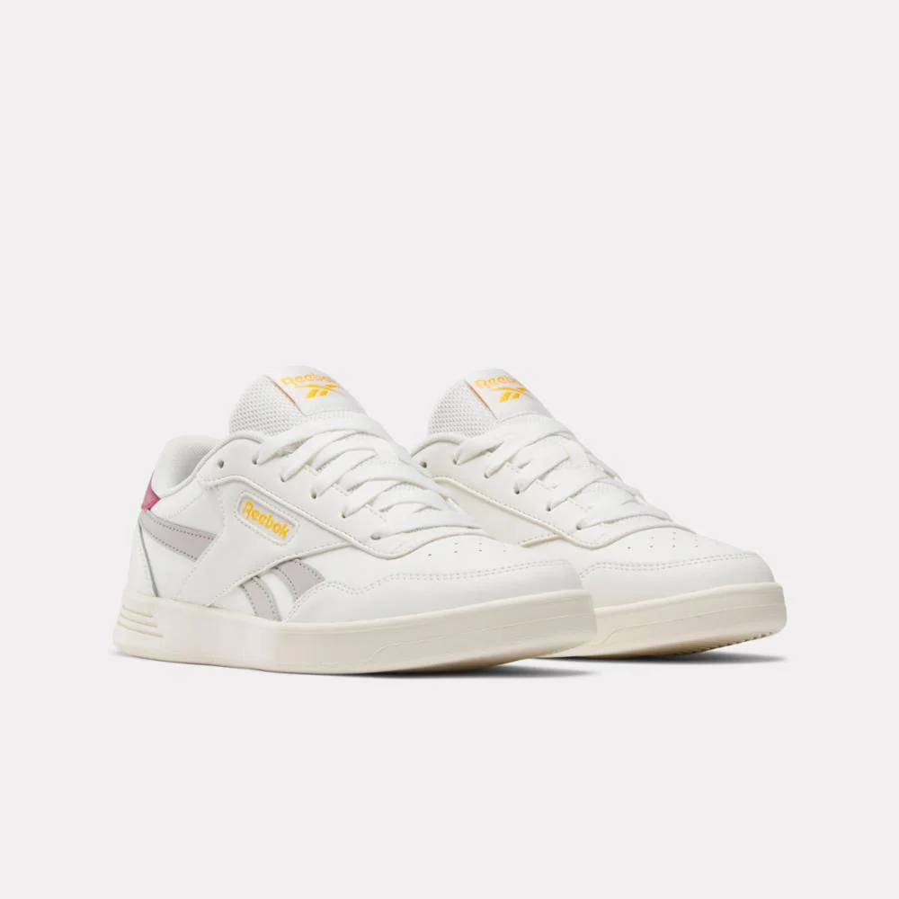 Reebok Footwear Women Reebok Court Advance Shoes CHALK/SCORCHEDEARTH/HOOPRED - Image 2