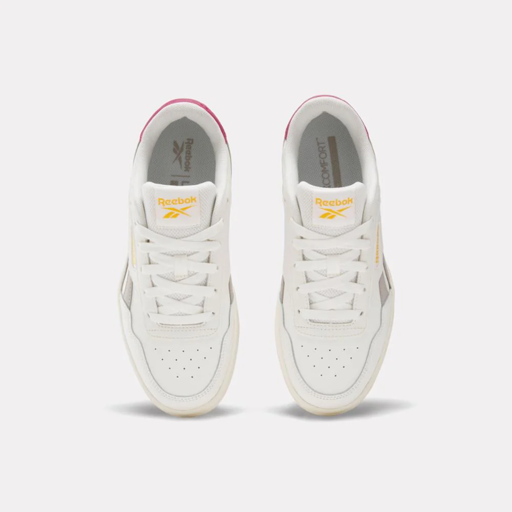 Reebok Footwear Women Reebok Court Advance Shoes CHALK/SCORCHEDEARTH/HOOPRED - Image 5