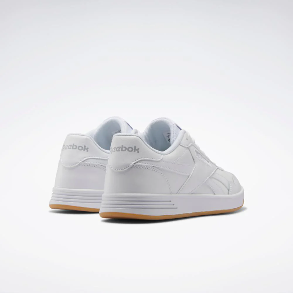 Reebok Footwear Women Reebok Court Advance Shoes FTWR WHT/COLD GRY 2/REEBOK RUB - Image 4