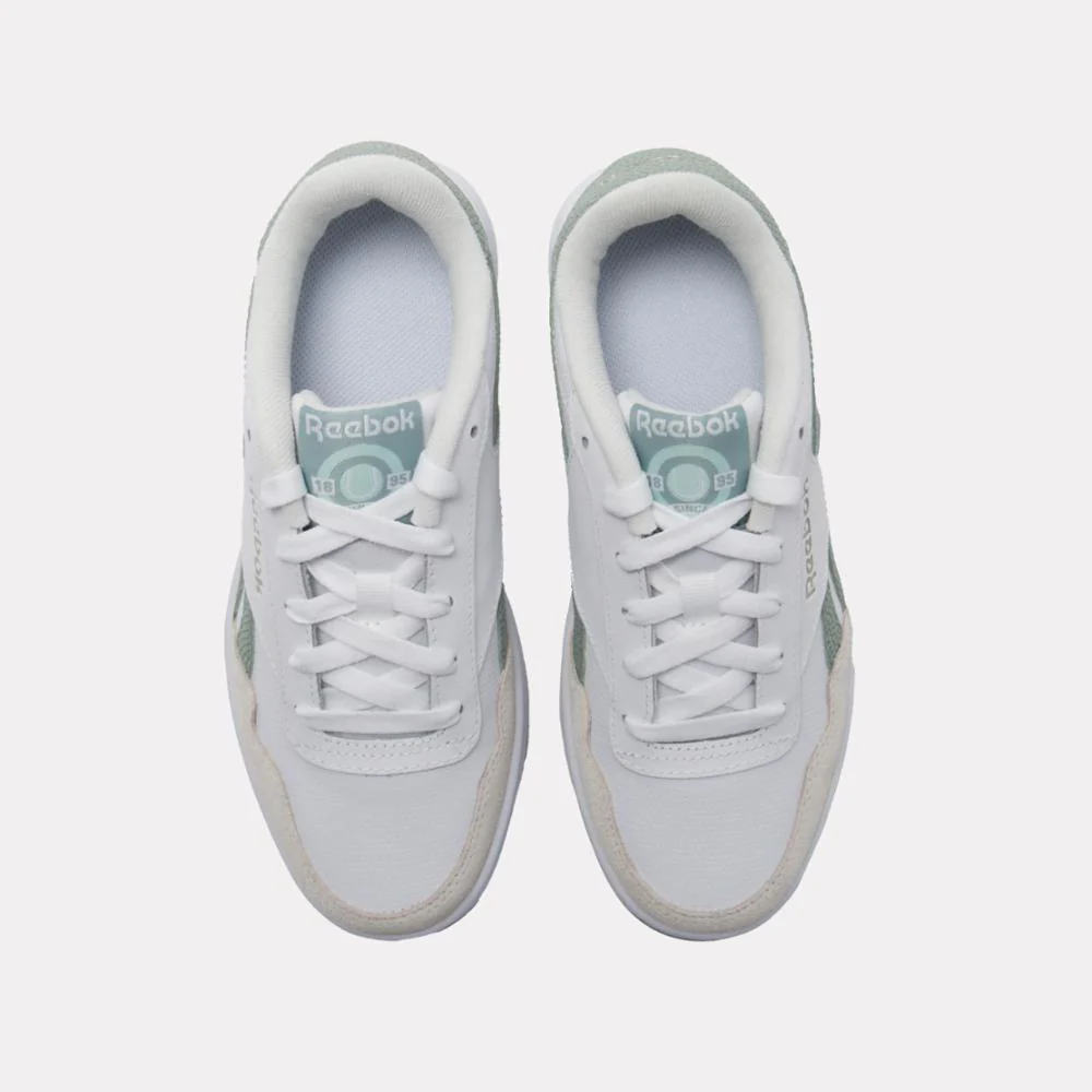 Reebok Footwear Women Reebok Court Advance Shoes WHITE/GREEN/CHALK - Image 6