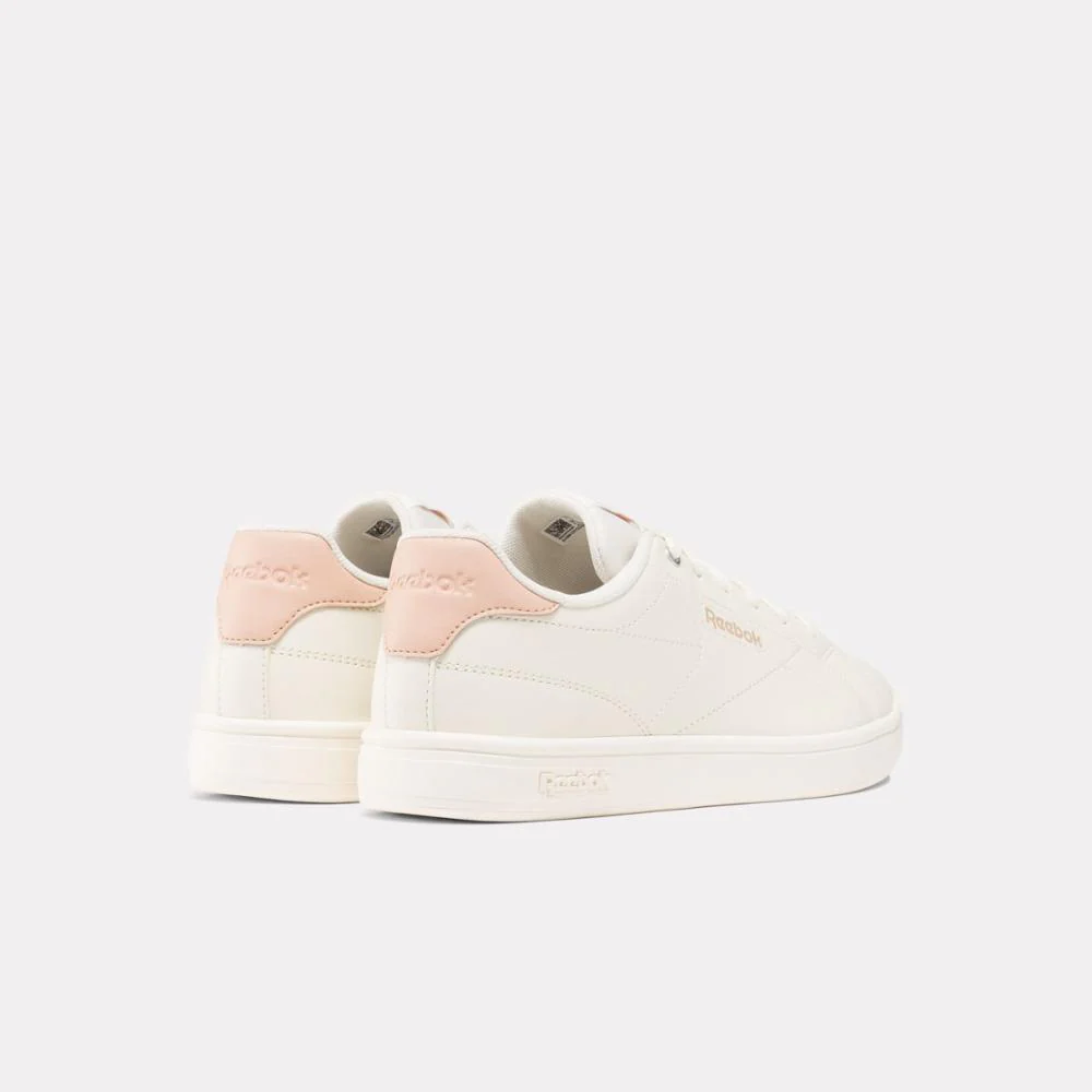 Reebok Footwear Women Reebok Court Clean Shoes CHALK/PINSTU/MOONST - Image 3