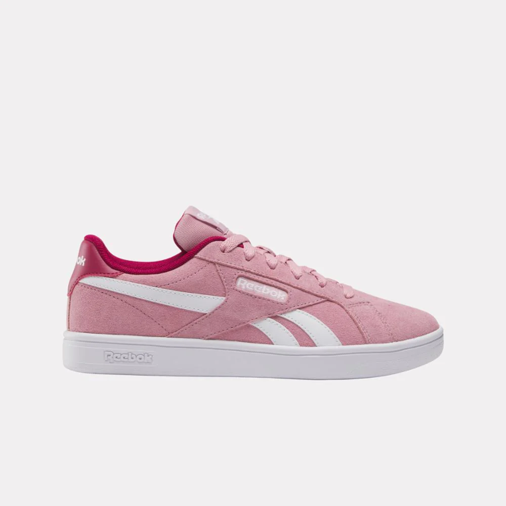 Reebok Footwear Women Reebok Court Retro Shoes DUSTYROSE/VERRYBERRY/WHITE