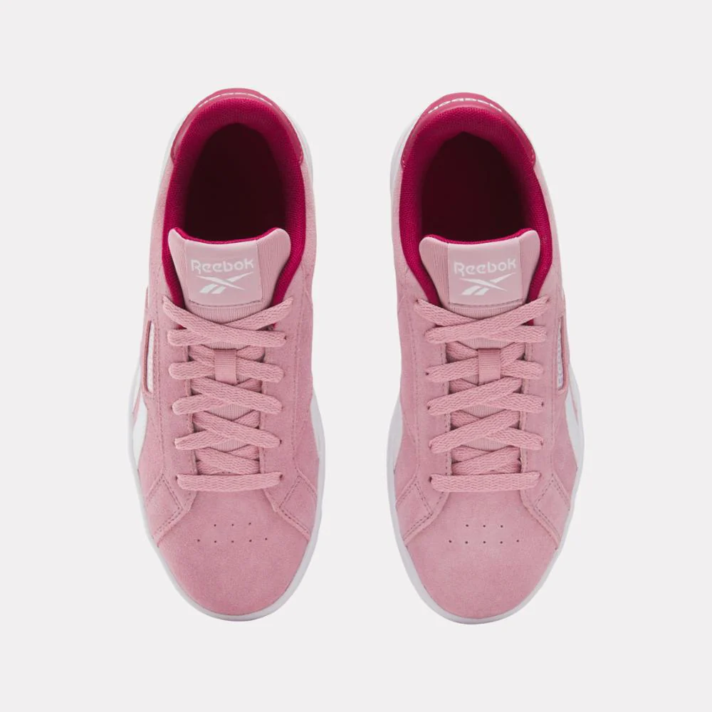 Reebok Footwear Women Reebok Court Retro Shoes DUSTYROSE/VERRYBERRY/WHITE - Image 5