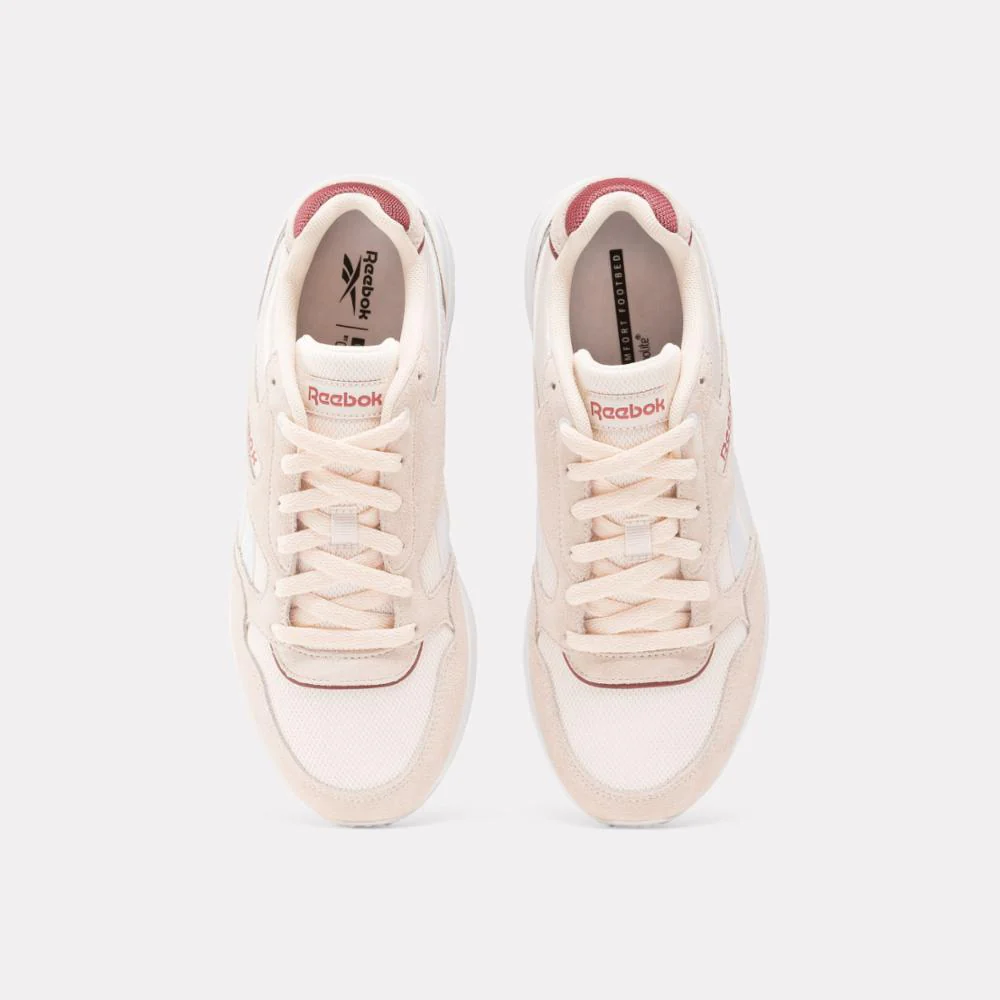 Reebok Footwear Women GL1000 Shoes PINSTU/FTWWHT/SEDROS - Image 5