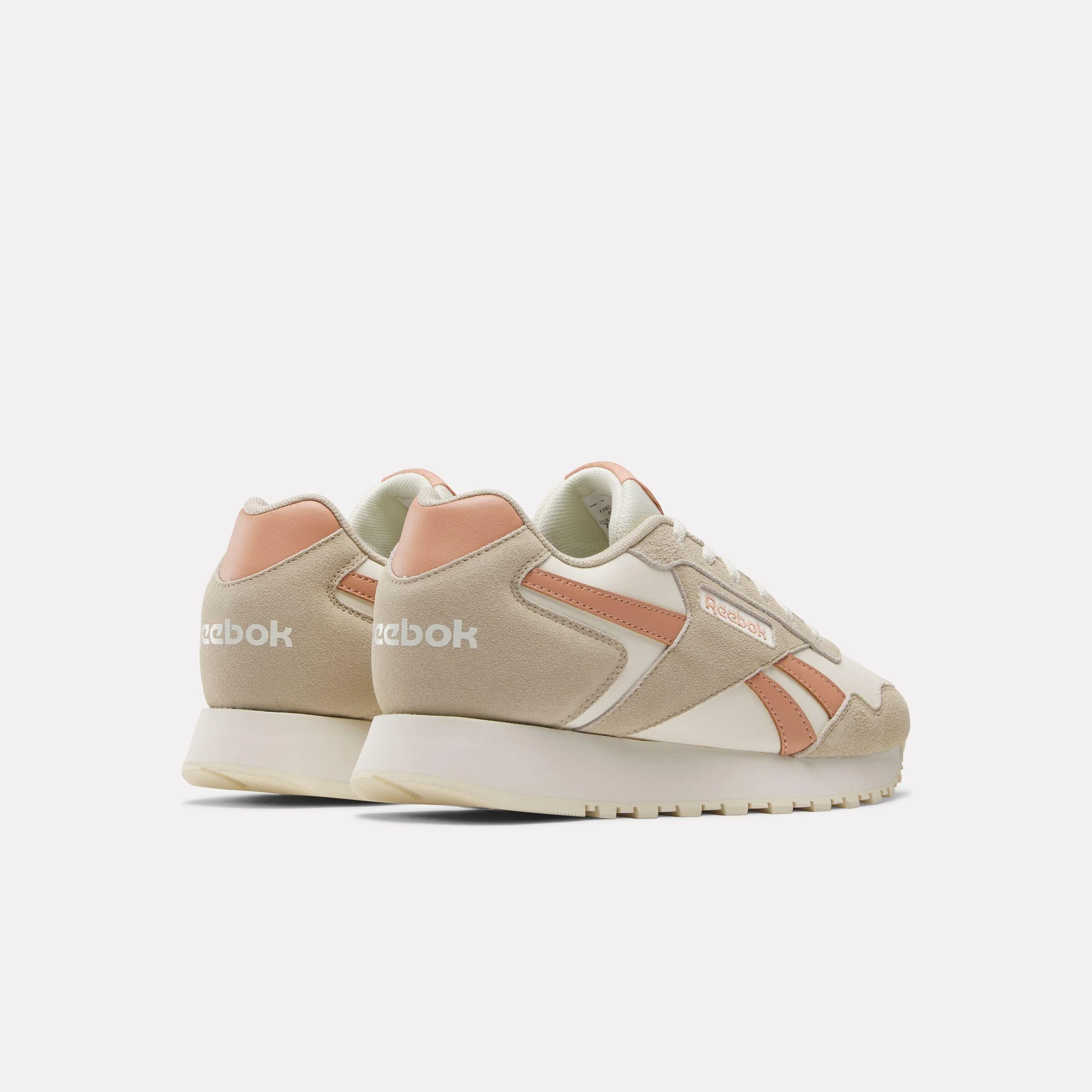 Reebok Footwear Women Reebok Glide Shoes VINTAGE CHALK/CHALK/CLAY - Image 3