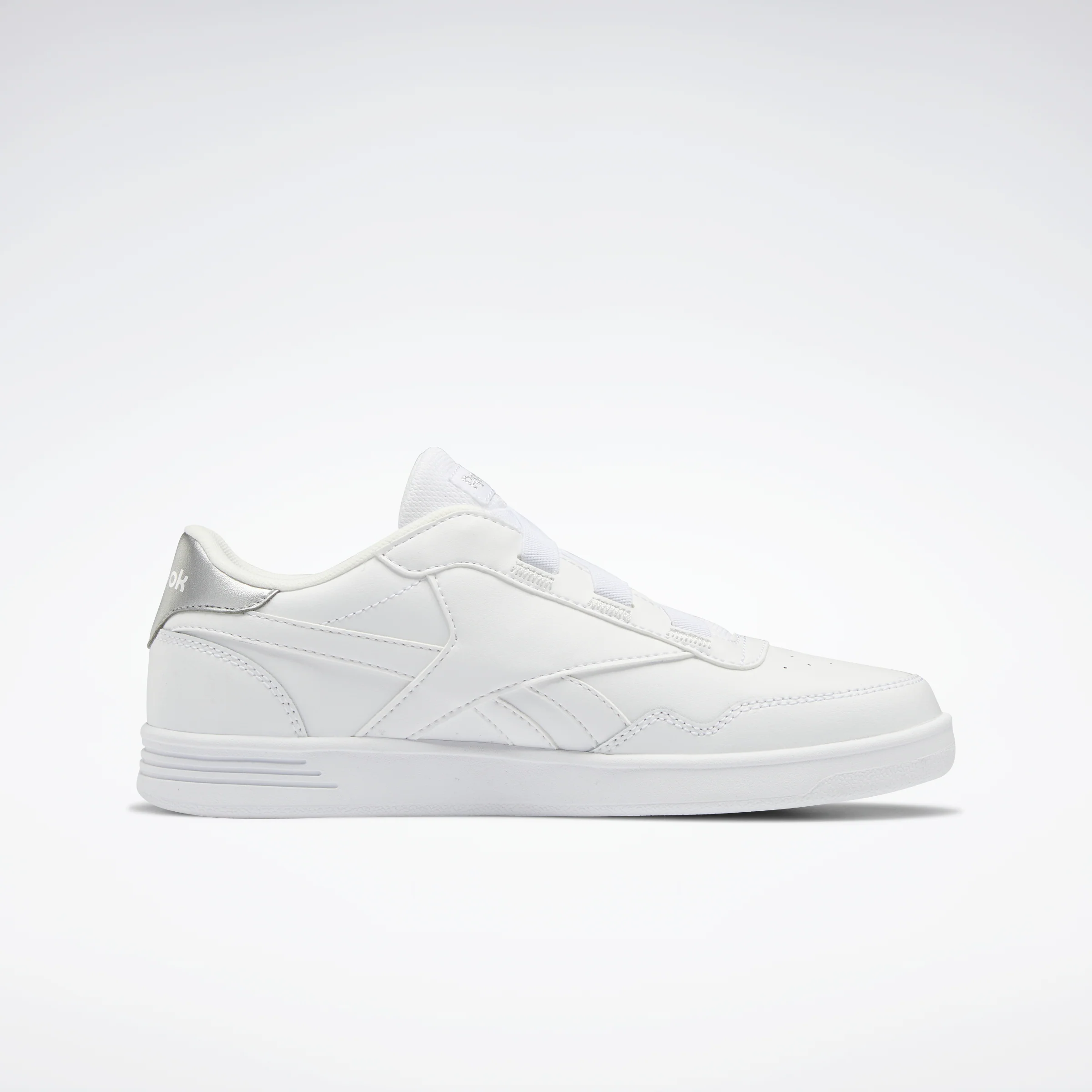 Reebok Footwear Women Reebok Royal Techque T Elastic Shoes White/Silver Met./White - Image 2