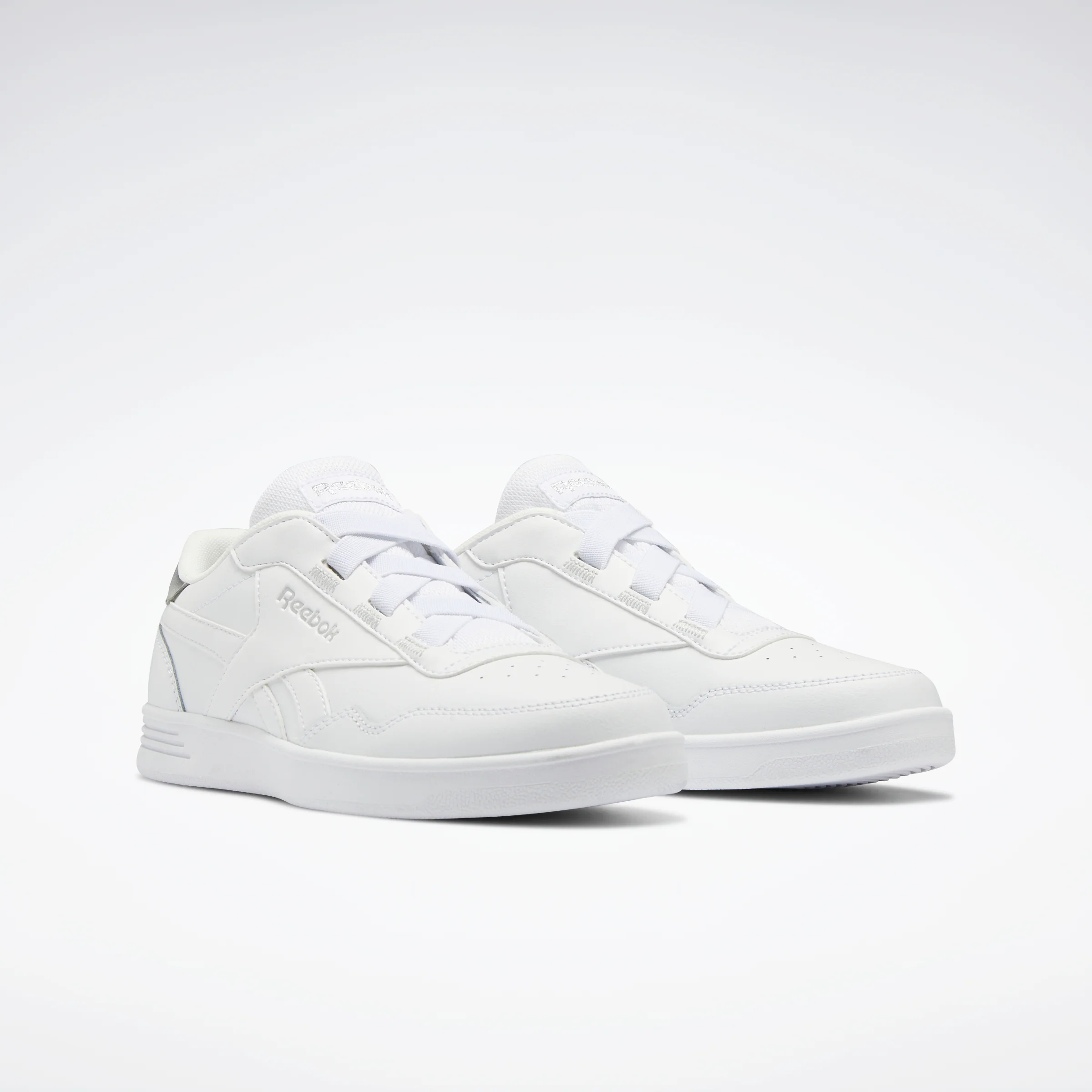 Reebok Footwear Women Reebok Royal Techque T Elastic Shoes White/Silver Met./White - Image 3