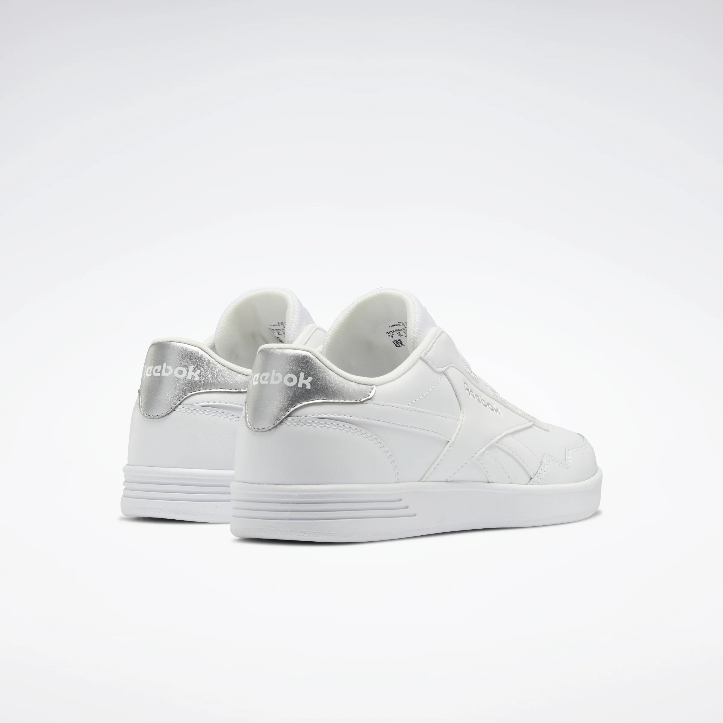 Reebok Footwear Women Reebok Royal Techque T Elastic Shoes White/Silver Met./White - Image 4