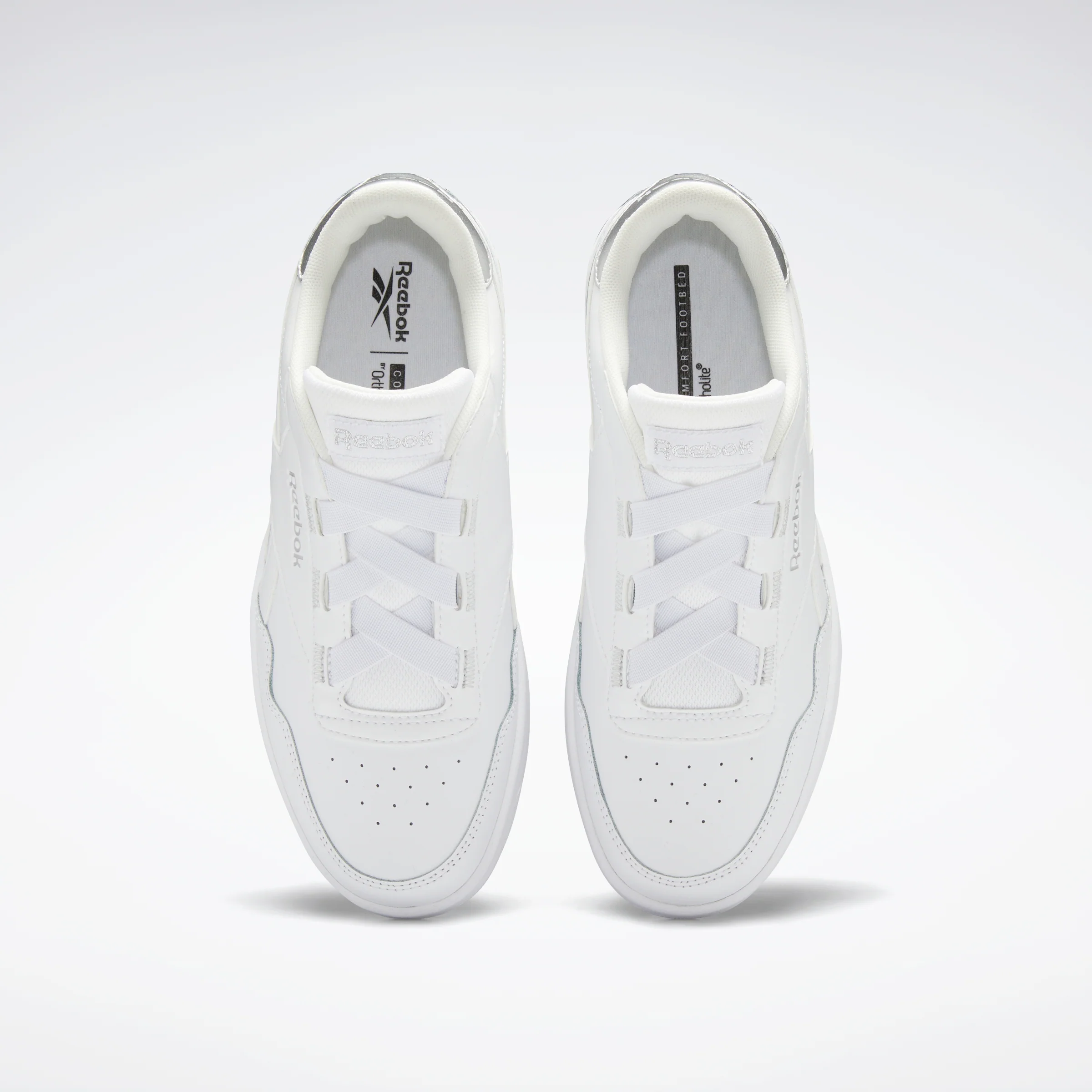 Reebok Footwear Women Reebok Royal Techque T Elastic Shoes White/Silver Met./White - Image 6