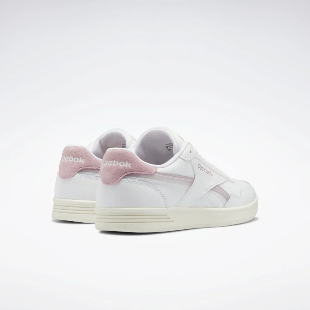 Reebok Footwear Women REEBOK ROYAL TECHQUE T FTWR WHT/INFUSED LILAC/CHALK - Image 4