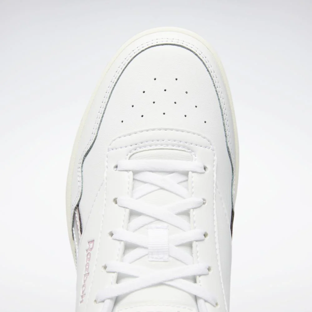 Reebok Footwear Women REEBOK ROYAL TECHQUE T FTWR WHT/INFUSED LILAC/CHALK - Image 8