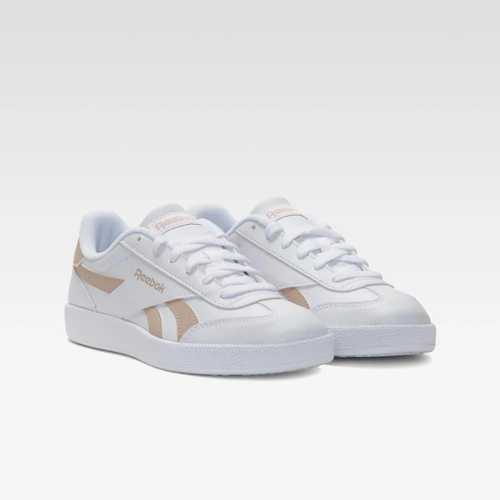 Reebok Footwear Women Reebok Smash Edge Shoes WHITE/PINKSTUCCO/WHITE - Image 3