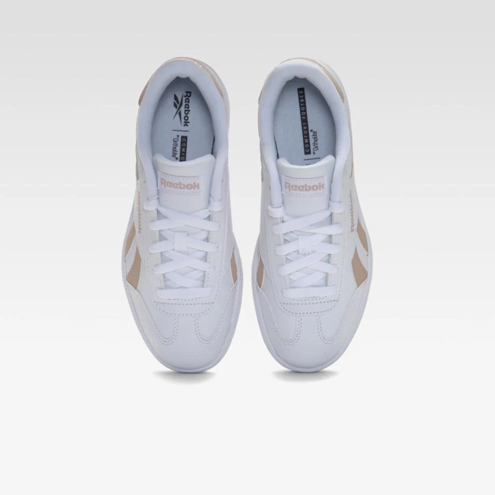 Reebok Footwear Women Reebok Smash Edge Shoes WHITE/PINKSTUCCO/WHITE - Image 6