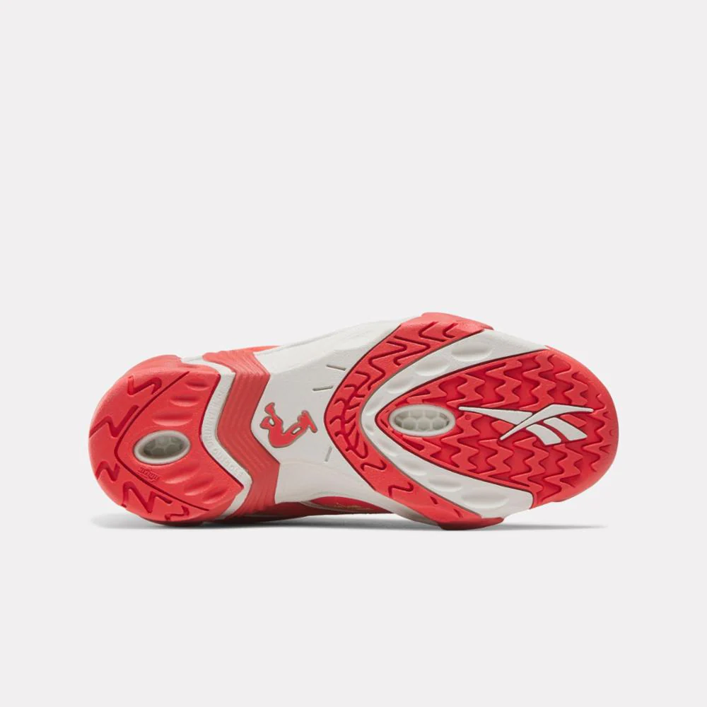 Reebok Footwear Women Reebok x Angel Reese Shaqnosis Shoes CHALK/SUNSETCORAL/CHALK - Image 4