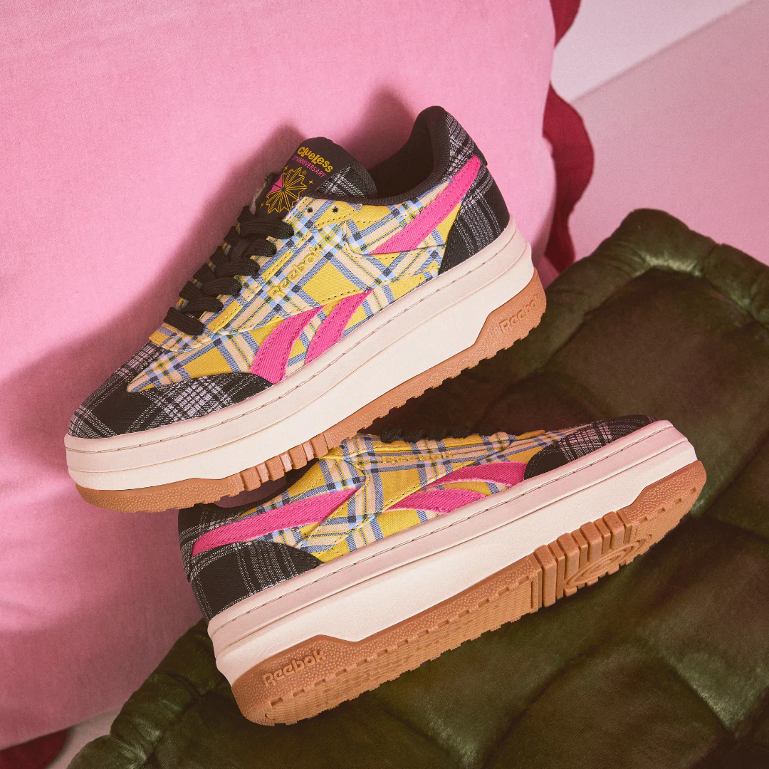 Reebok Footwear Women Reebok x Clueless Campio Extra Shoes YELLOW/BLACK/PINK - Image 3