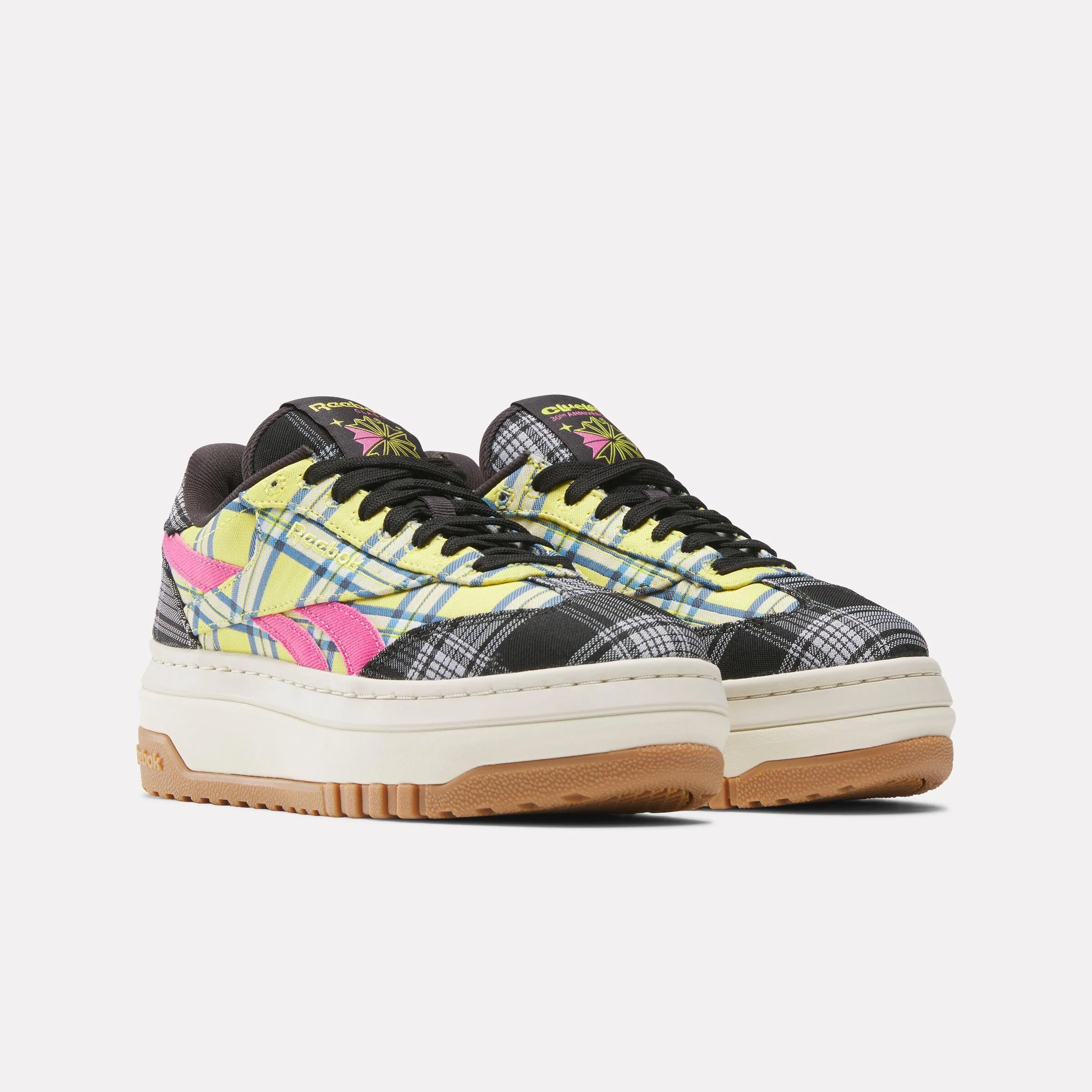 Reebok Footwear Women Reebok x Clueless Campio Extra Shoes YELLOW/BLACK/PINK - Image 4