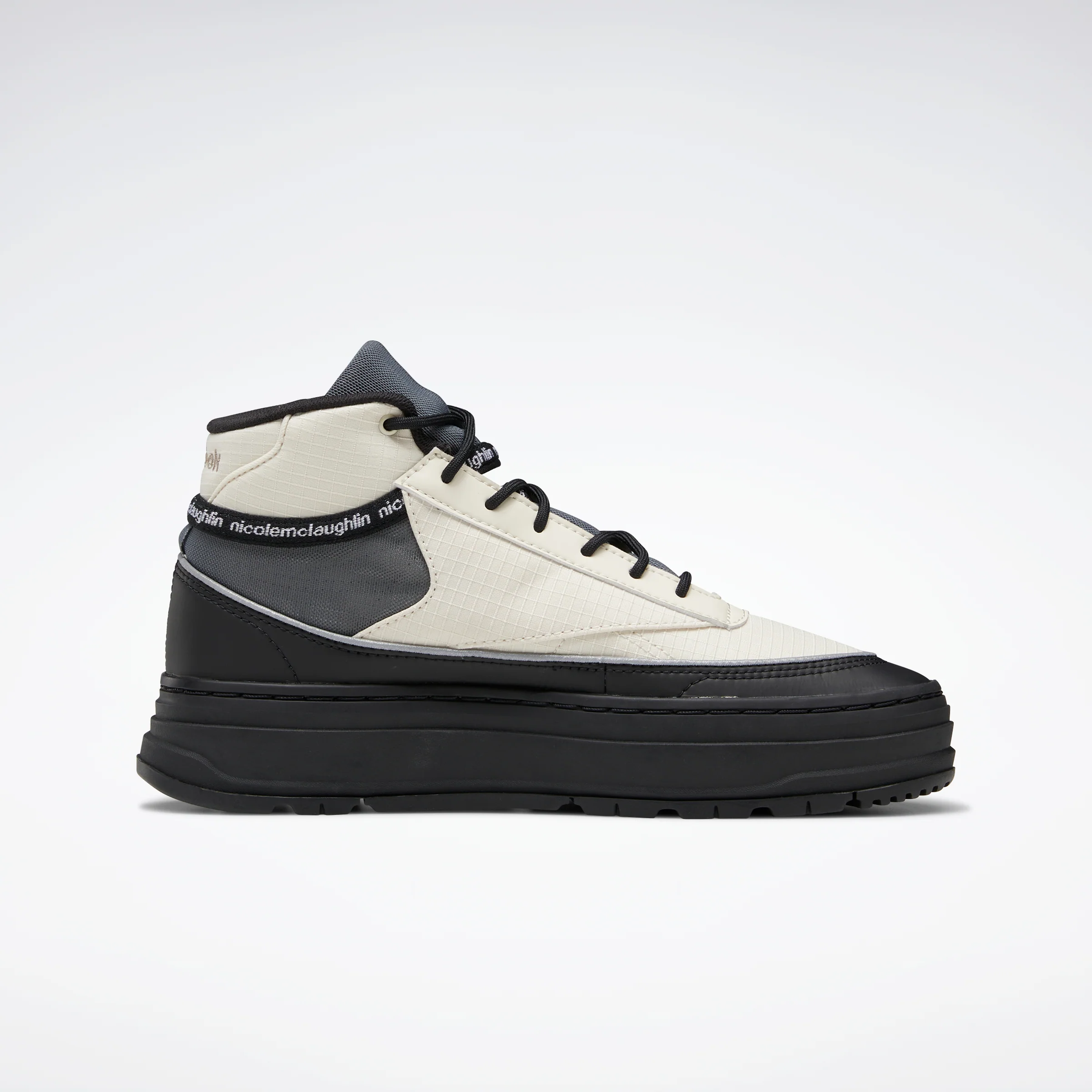 Reebok Footwear Women Reebok X Nicole Mclaughlin Club C Geo Mid Shoes Alabas/Cblack/Bougry - Image 2