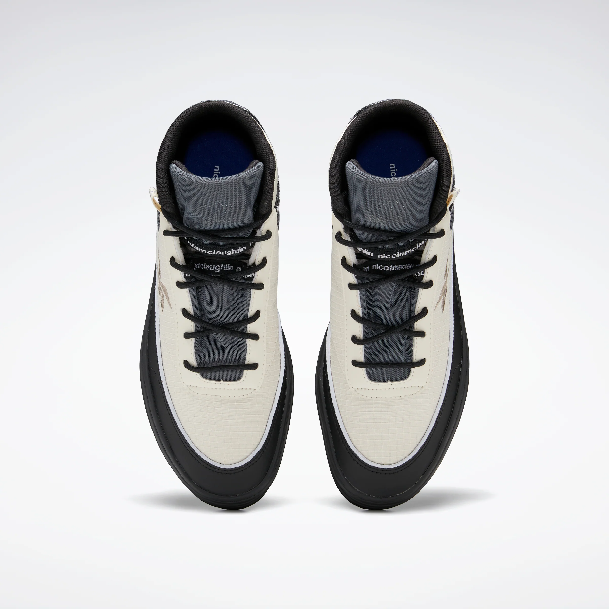 Reebok Footwear Women Reebok X Nicole Mclaughlin Club C Geo Mid Shoes Alabas/Cblack/Bougry - Image 6