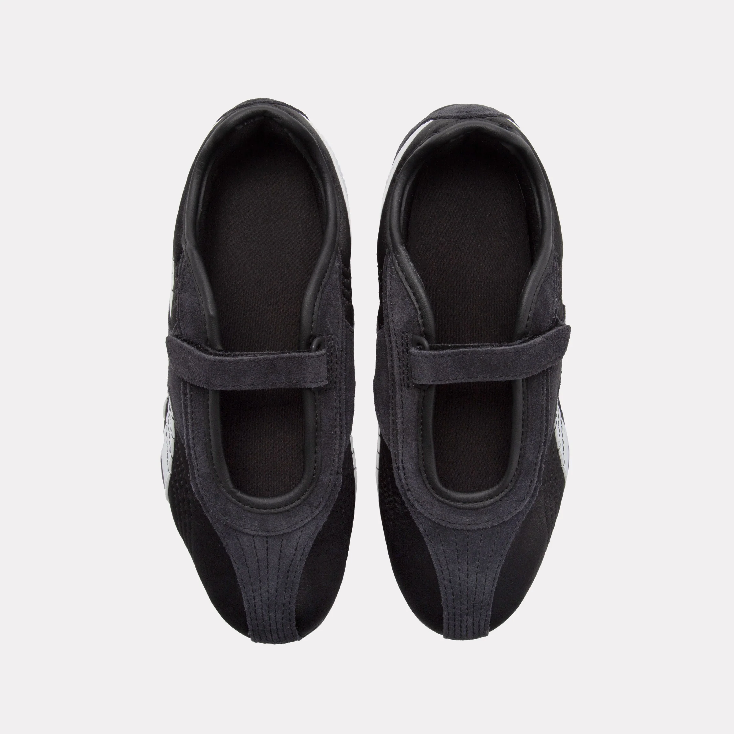 REEBOK FOOTWEAR WOMEN Ultra Lo Mary Jane Shoes BLACK/BLACK/WHITE - Image 5